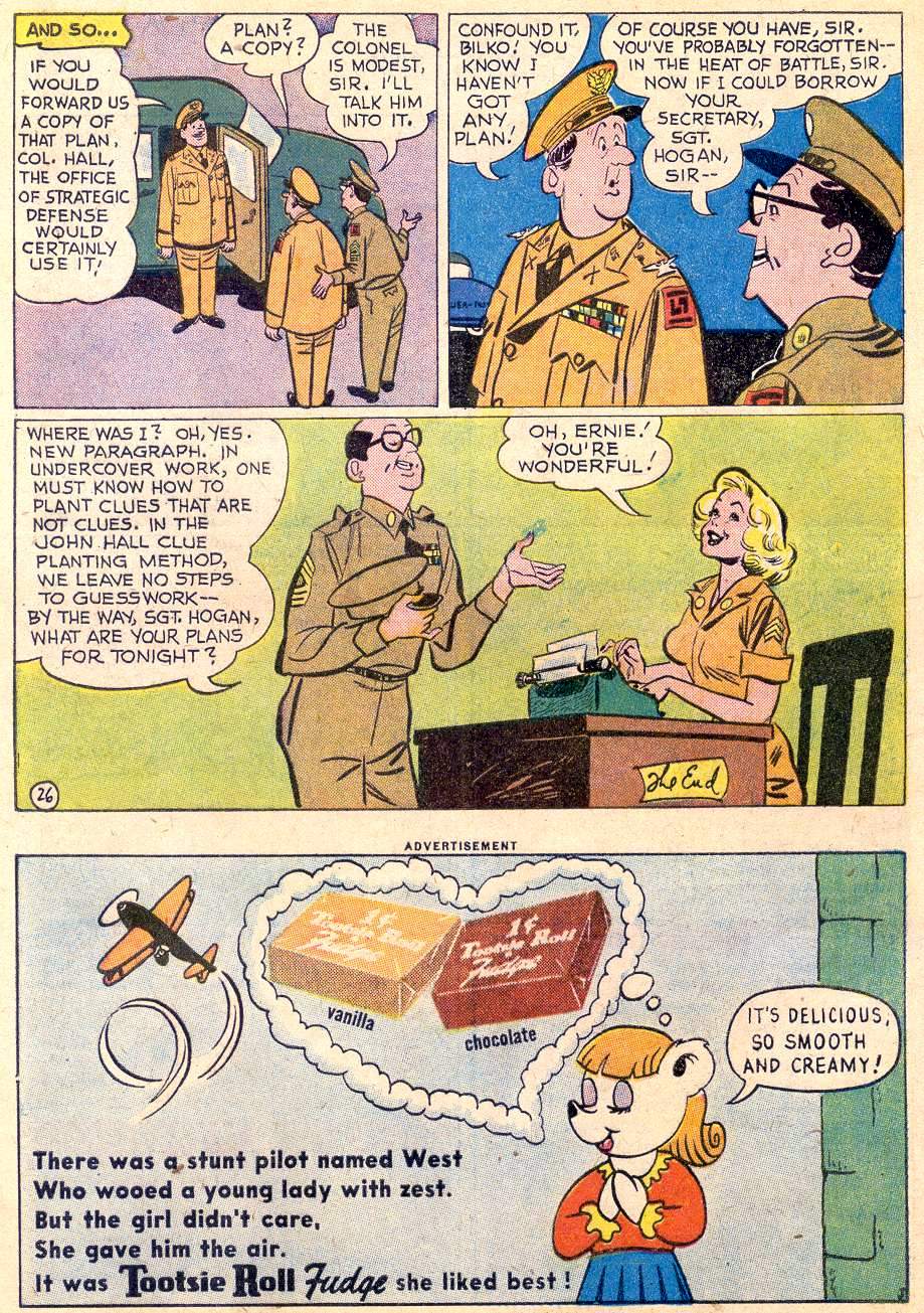 Read online Sergeant Bilko comic -  Issue #11 - 32