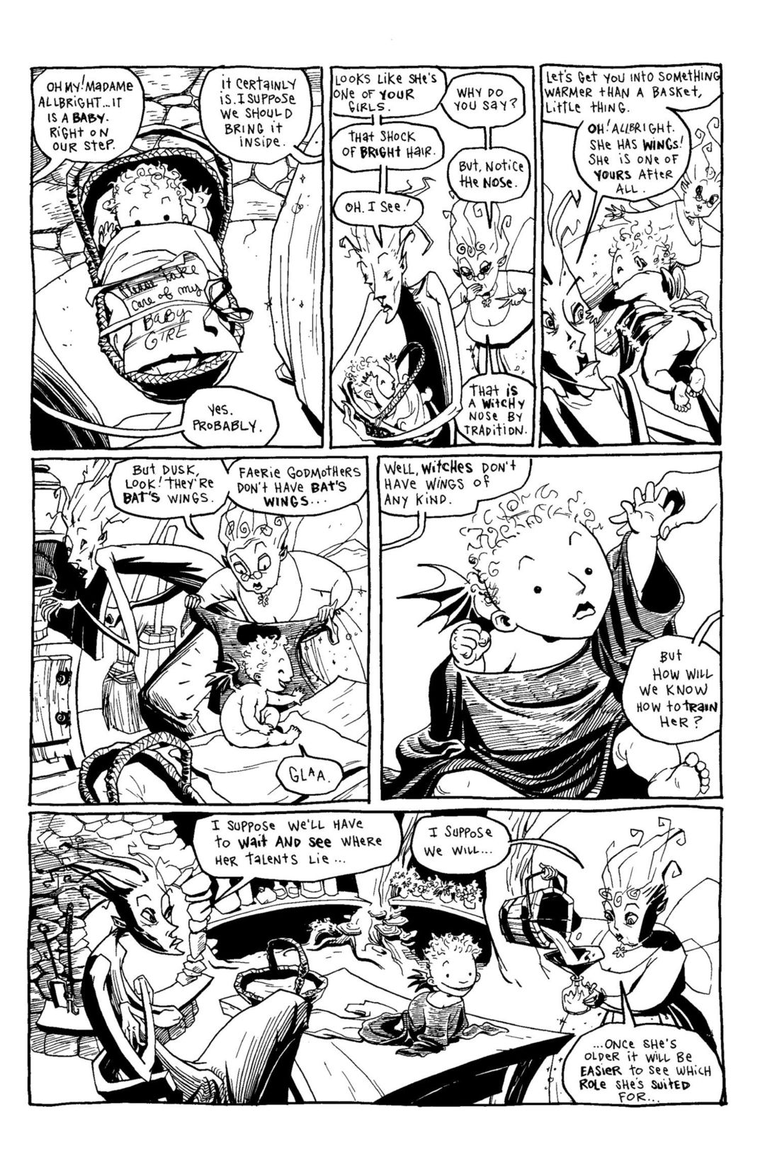 Read online Scary Godmother Comic Book Stories comic -  Issue # TPB - 147