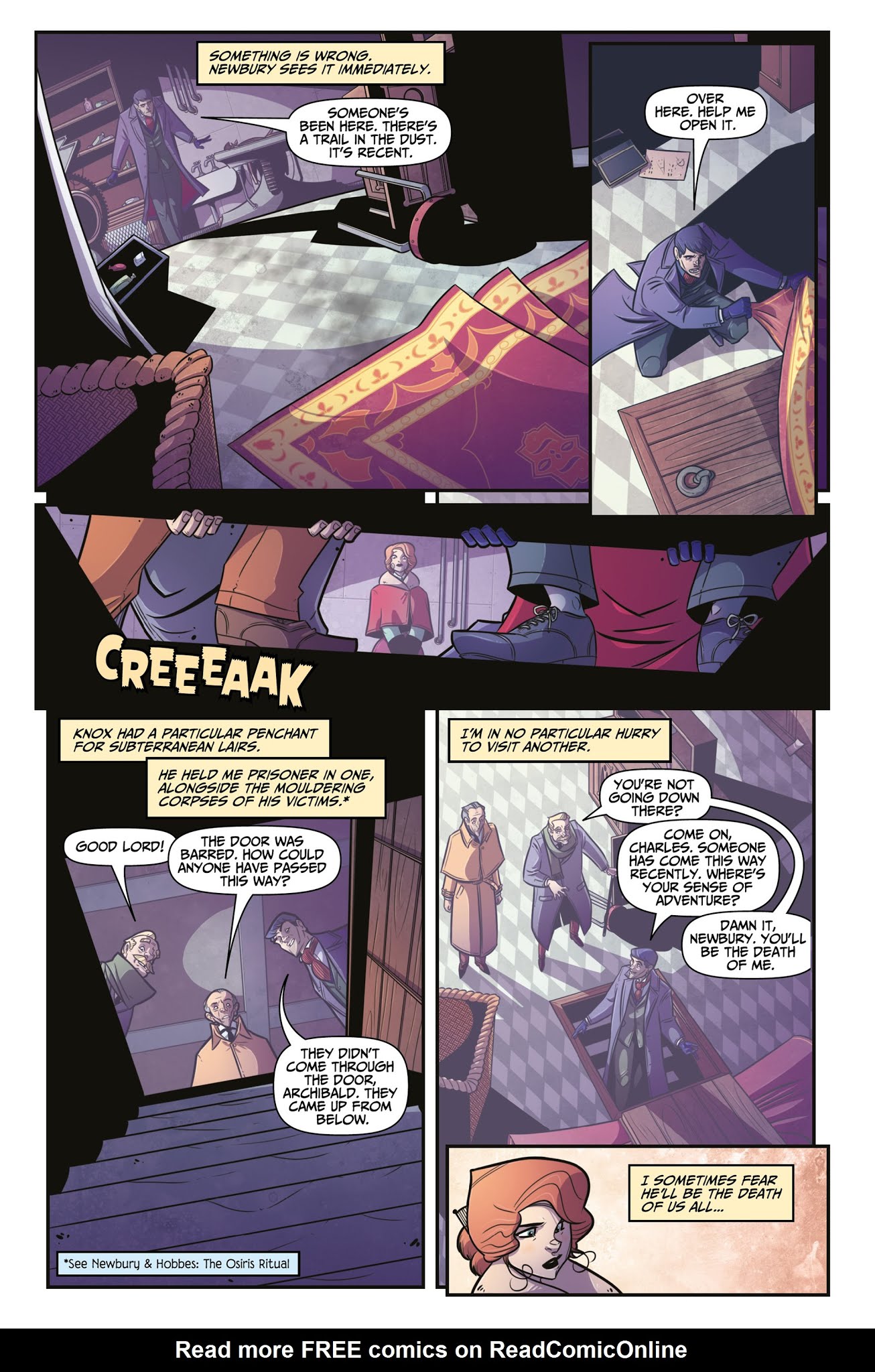 Read online Newbury & Hobbes: The Undying comic -  Issue #1 - 24