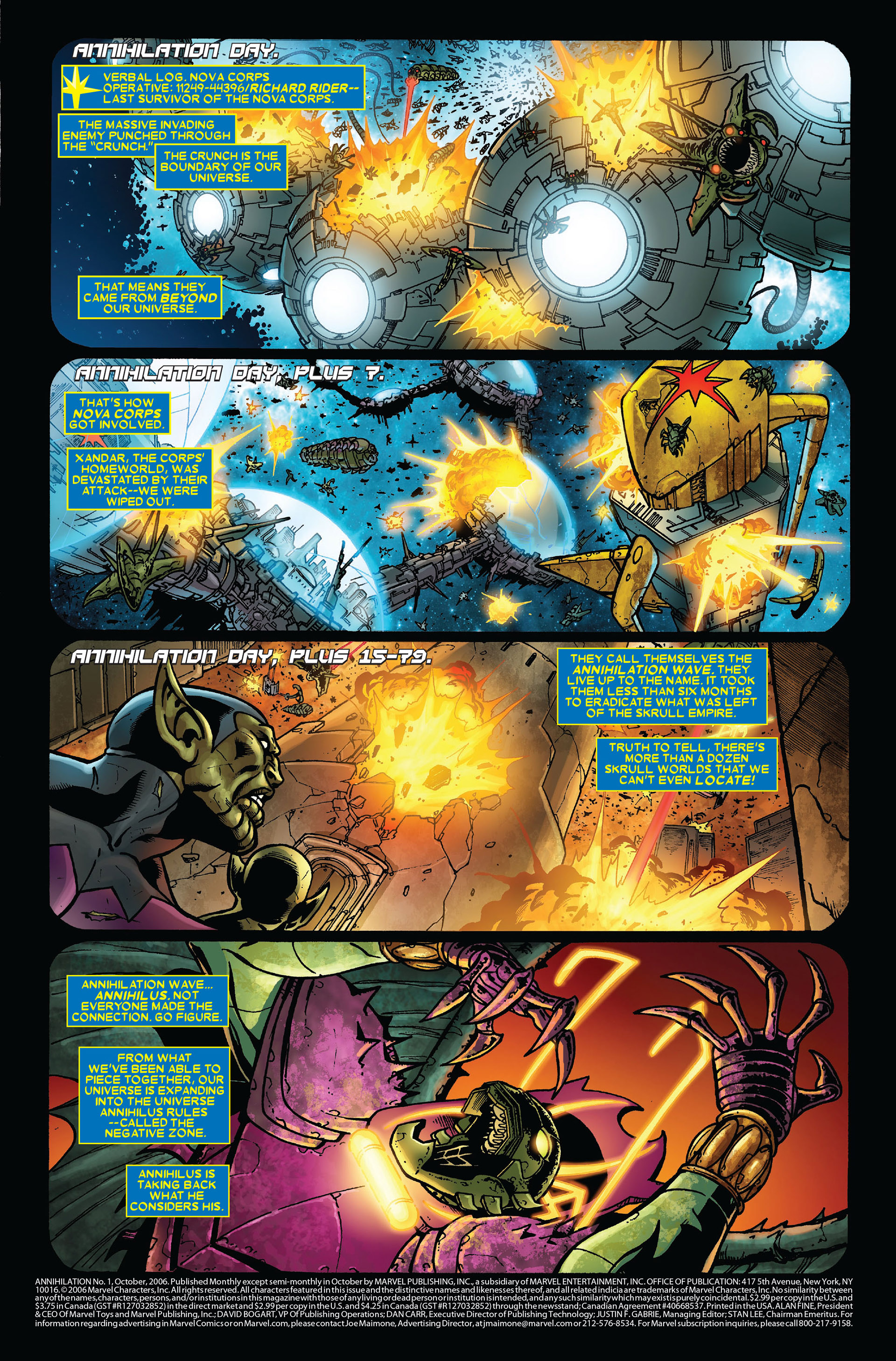 Read online Annihilation comic -  Issue #1 - 2