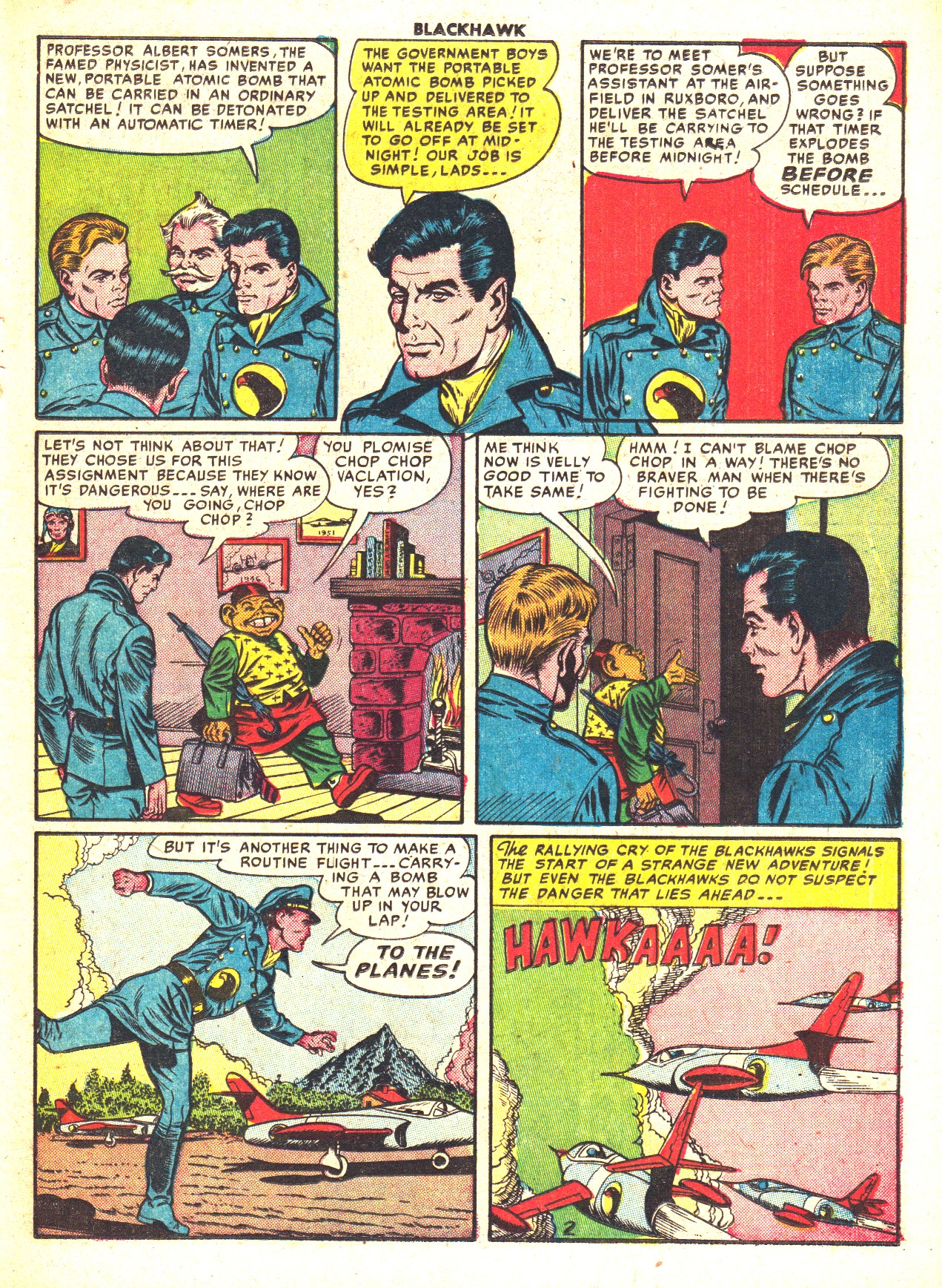 Read online Blackhawk (1957) comic -  Issue #45 - 19