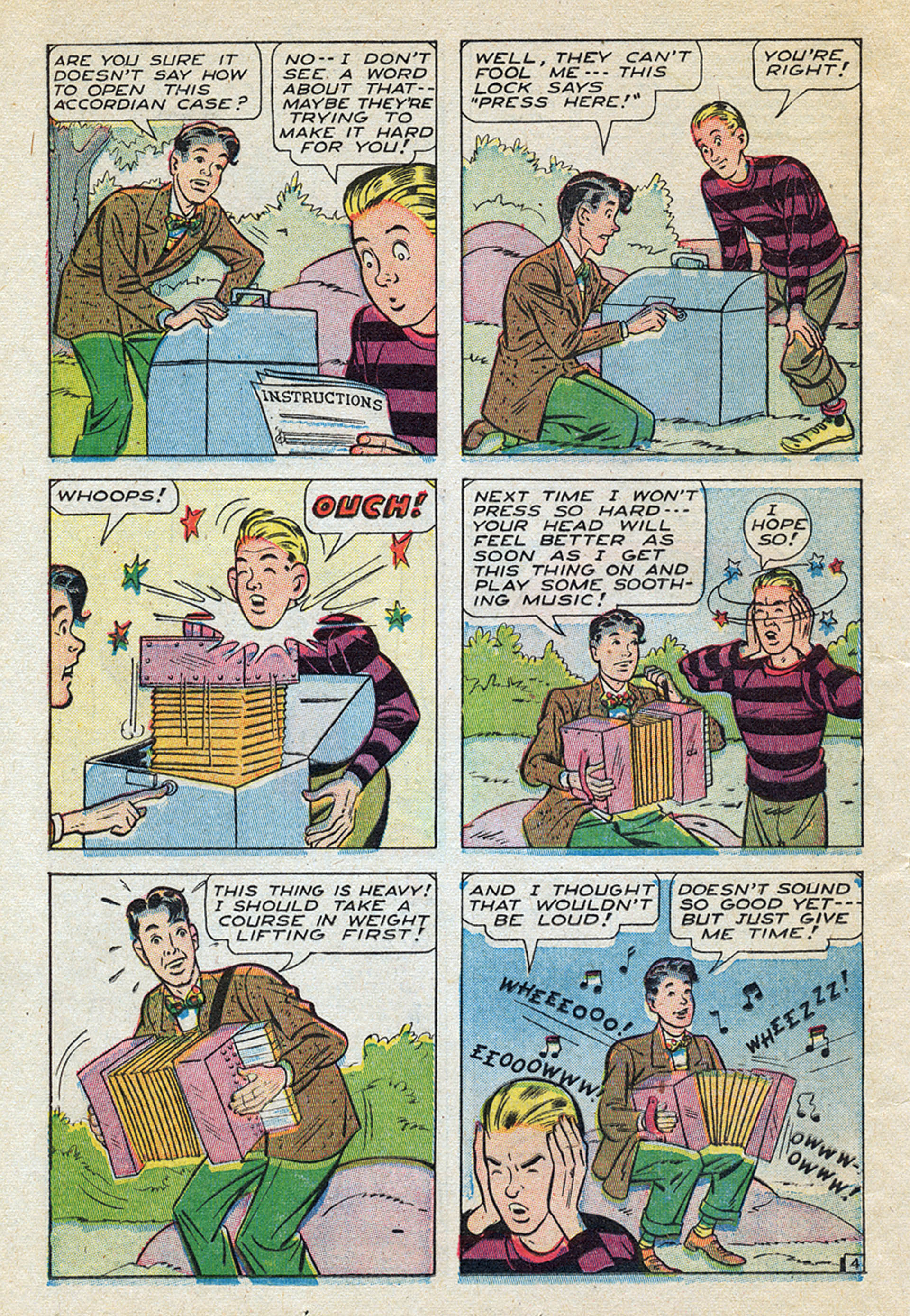 Read online Georgie Comics (1945) comic -  Issue #4 - 38