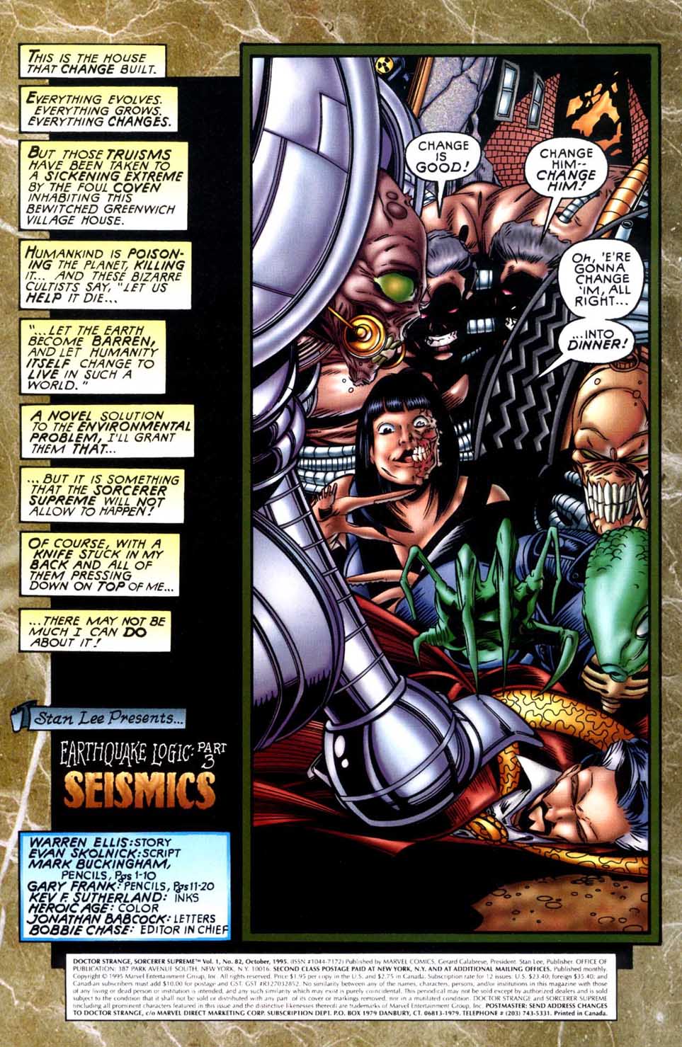 Read online Doctor Strange: Sorcerer Supreme comic -  Issue #82 - 2