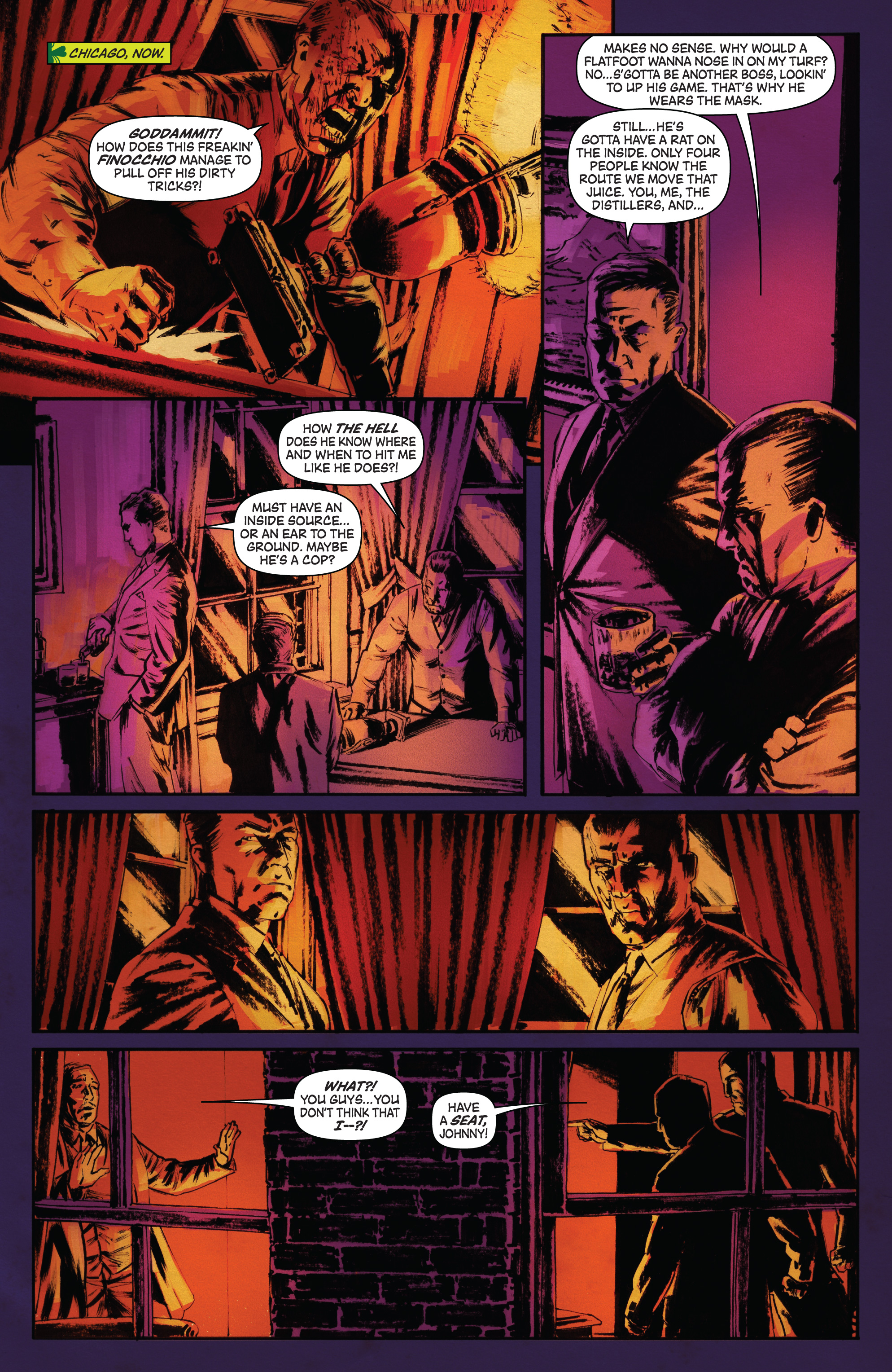 Read online Green Hornet: Year One comic -  Issue #6 - 5