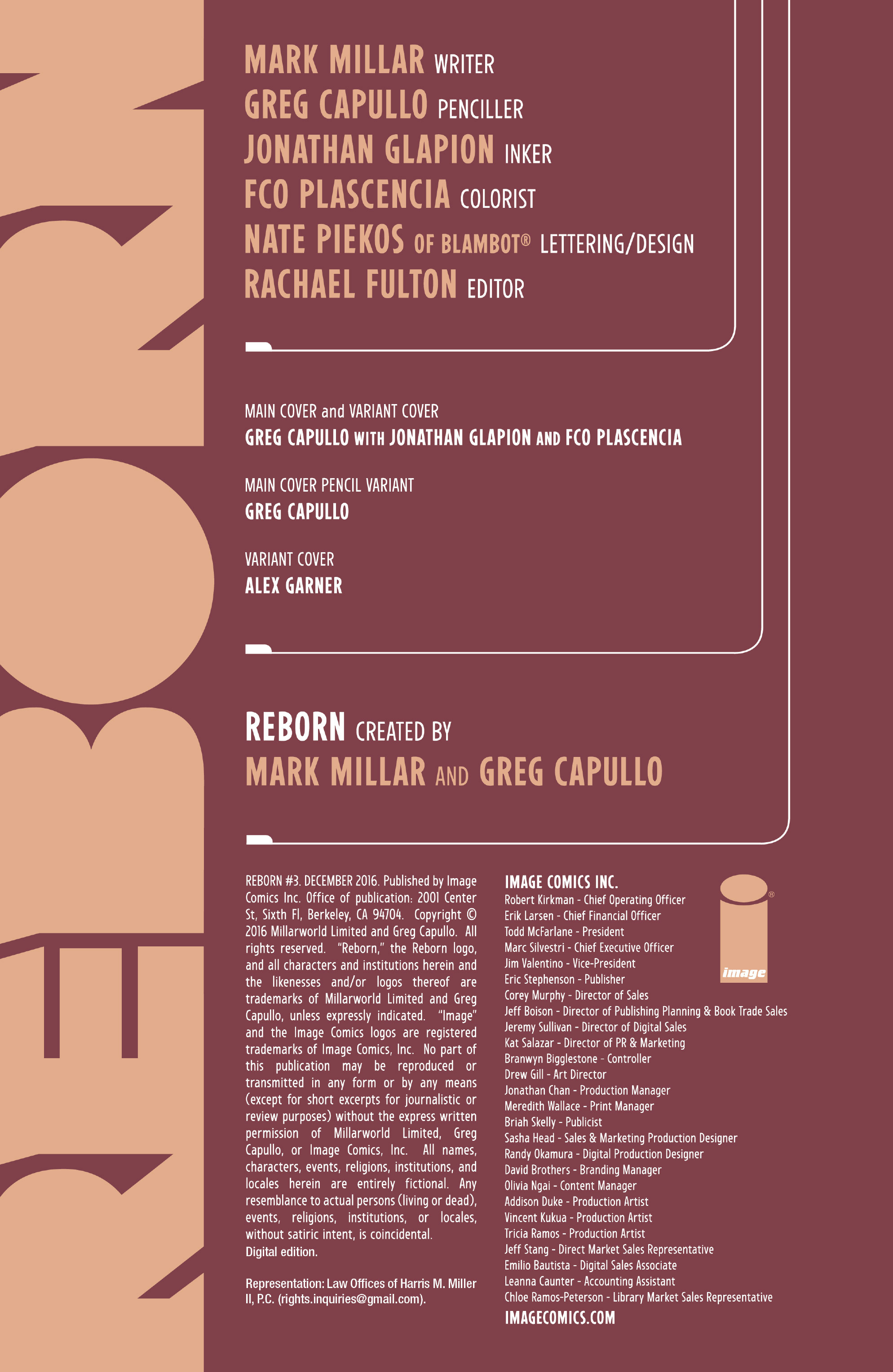 Read online Reborn comic -  Issue #3 - 2