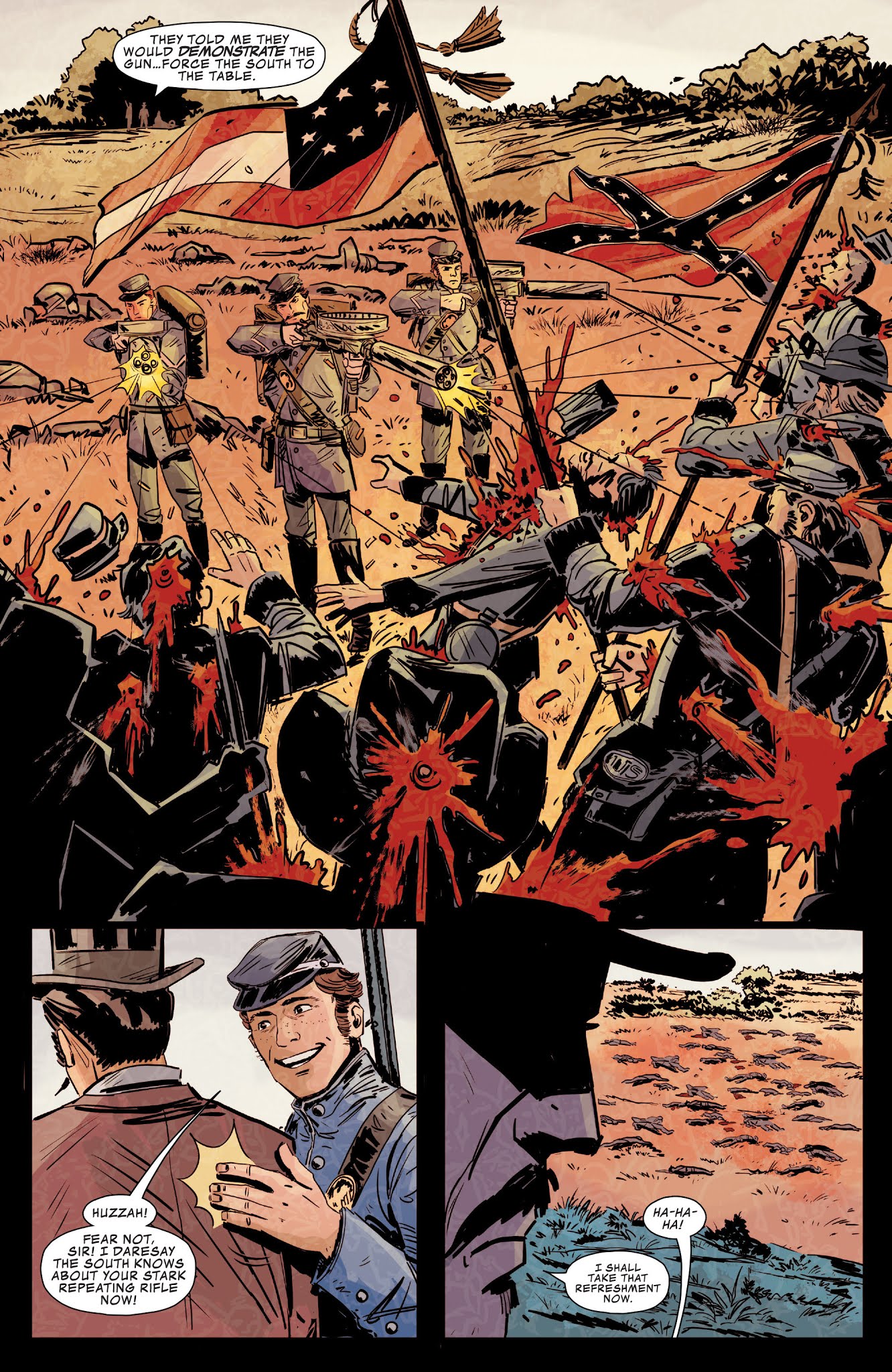 Read online Marvel 1872: Warzones! comic -  Issue # TPB - 26