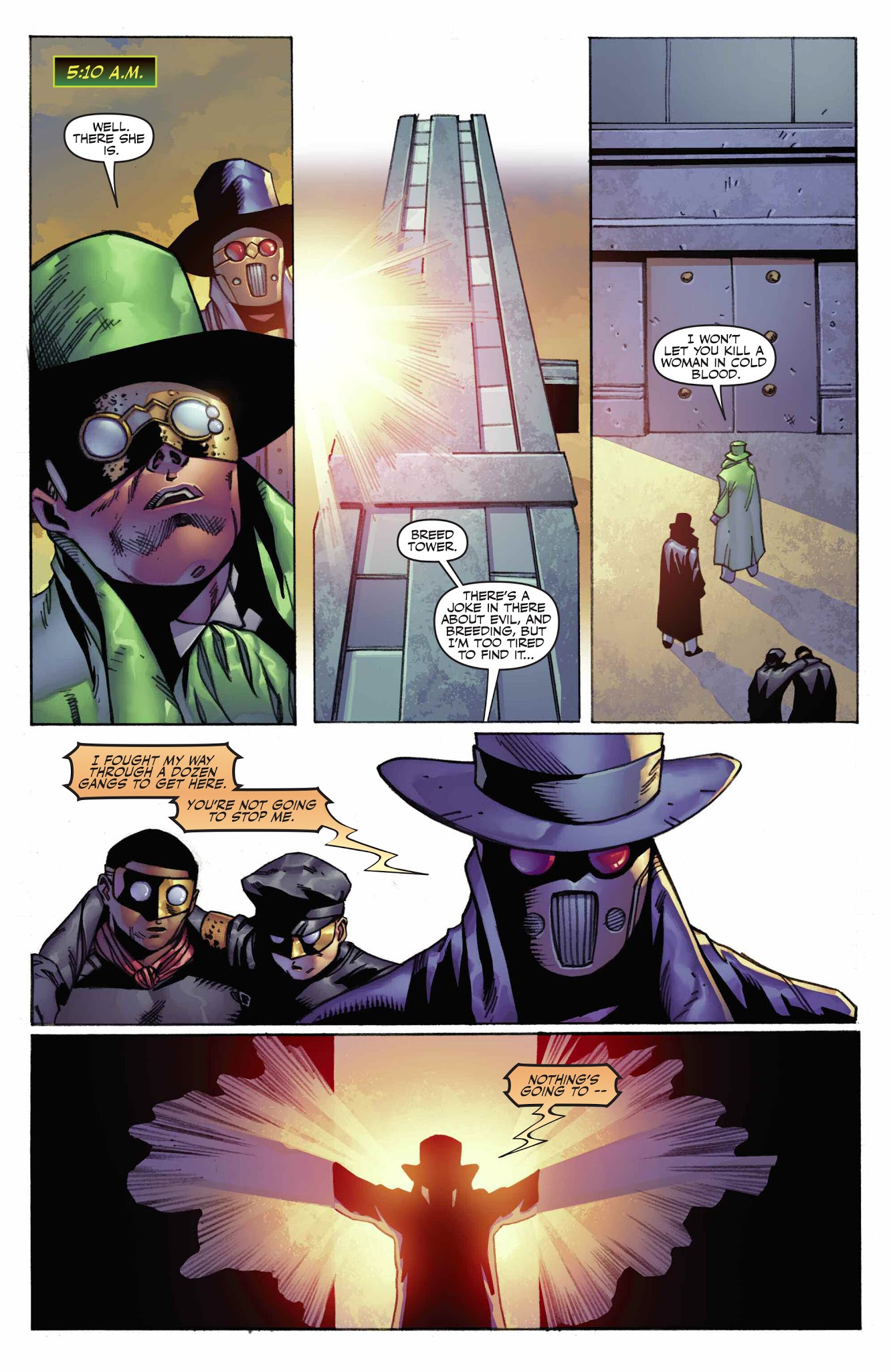 Read online Legenderry: Green Hornet comic -  Issue #4 - 22