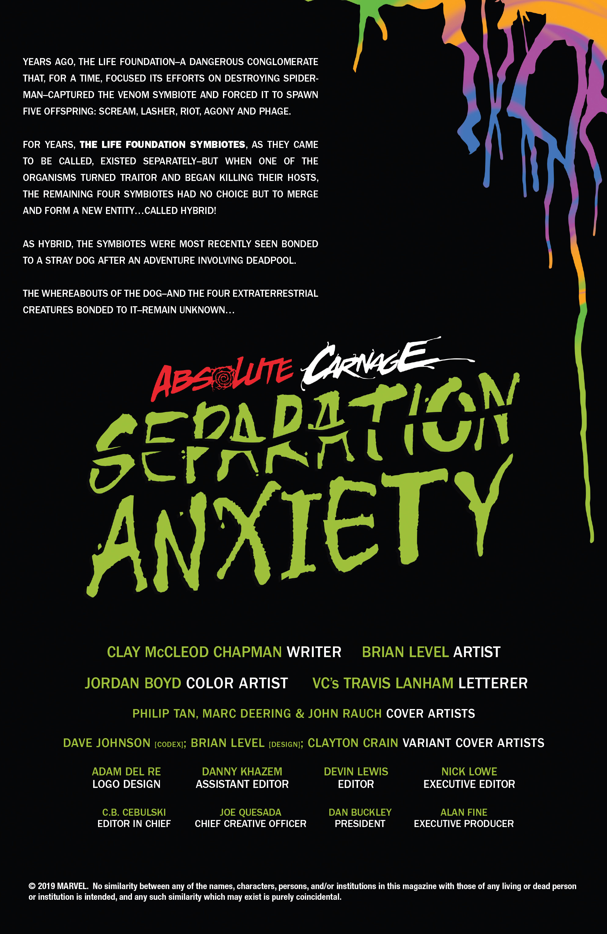 Read online Absolute Carnage: Separation Anxiety comic -  Issue # Full - 7