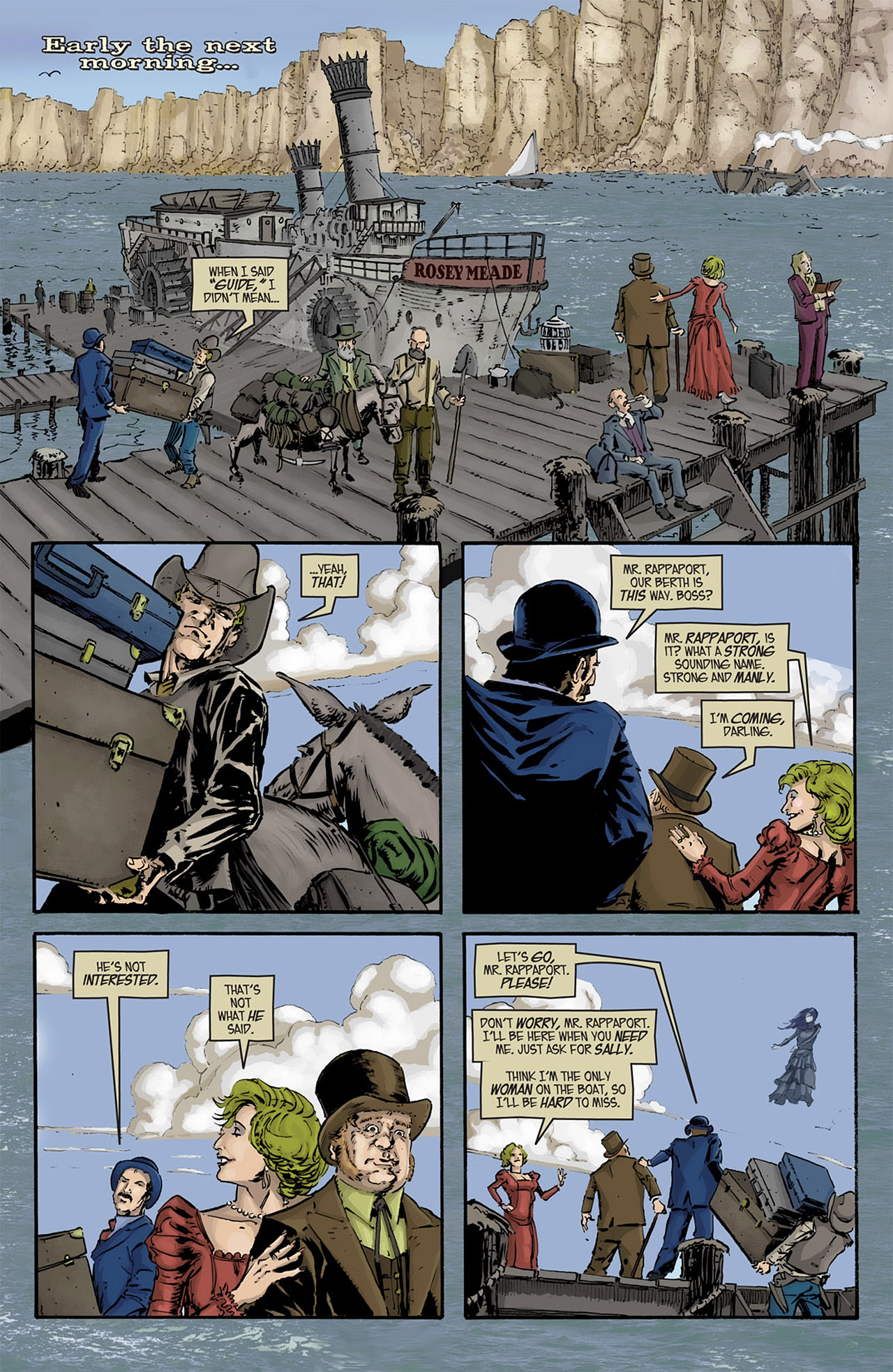 Read online Deadlands: Black Water comic -  Issue # Full - 8