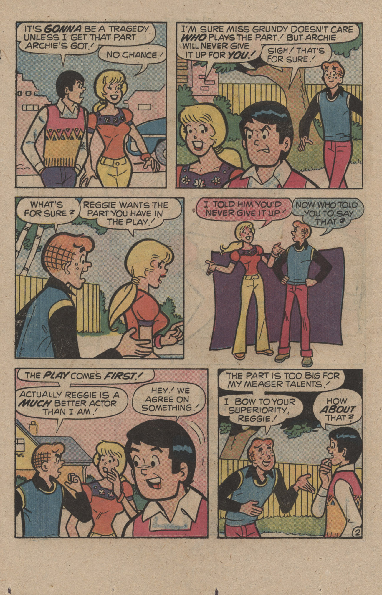 Read online Reggie and Me (1966) comic -  Issue #93 - 14