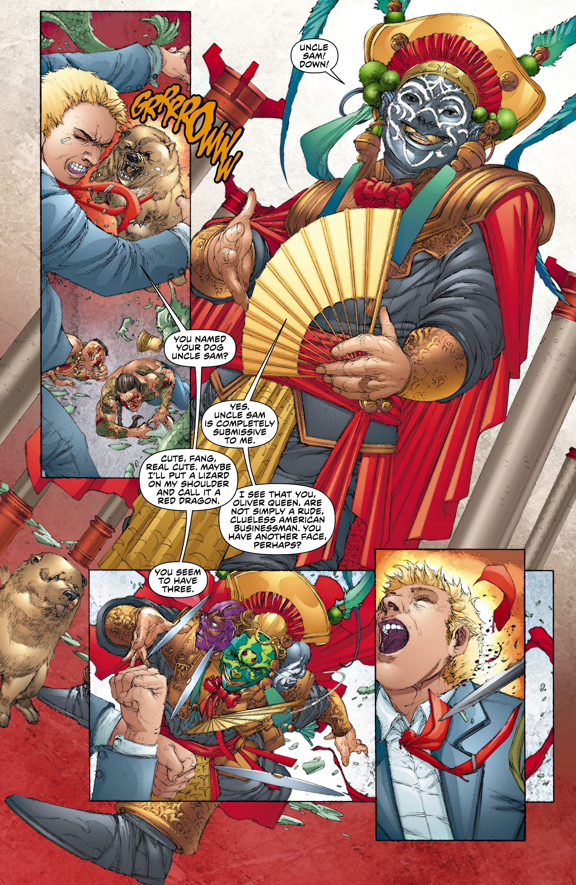 Read online Green Arrow (2011) comic -  Issue #12 - 4