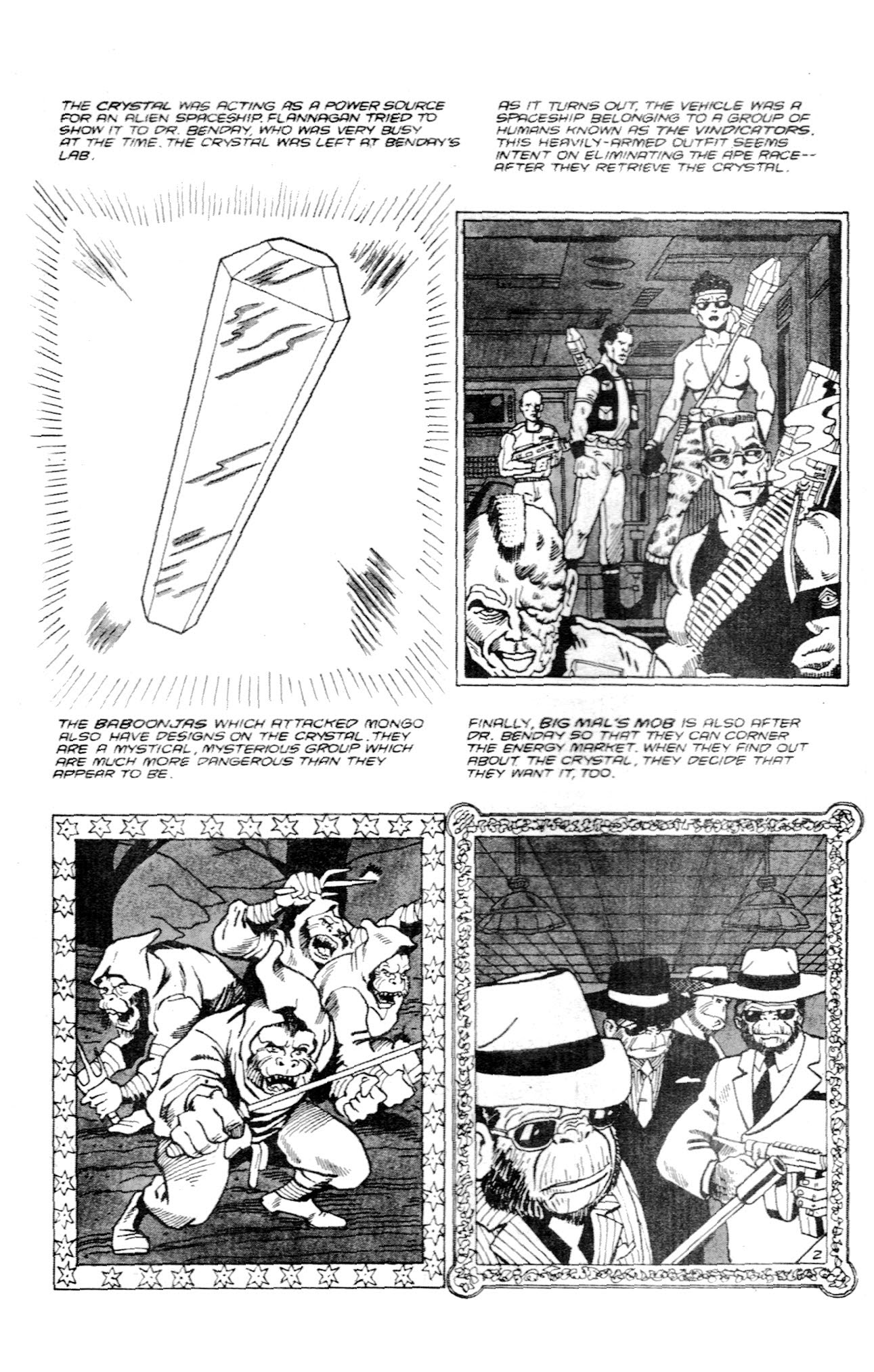 Read online Ape City comic -  Issue #2 - 4