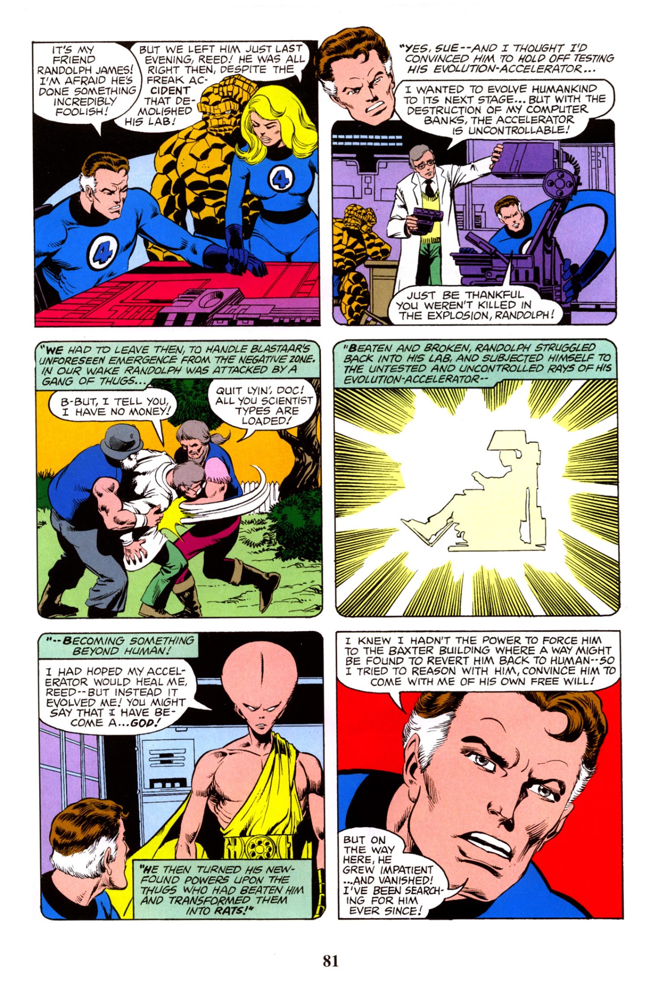 Read online Fantastic Four Visionaries: John Byrne comic -  Issue # TPB 0 - 82