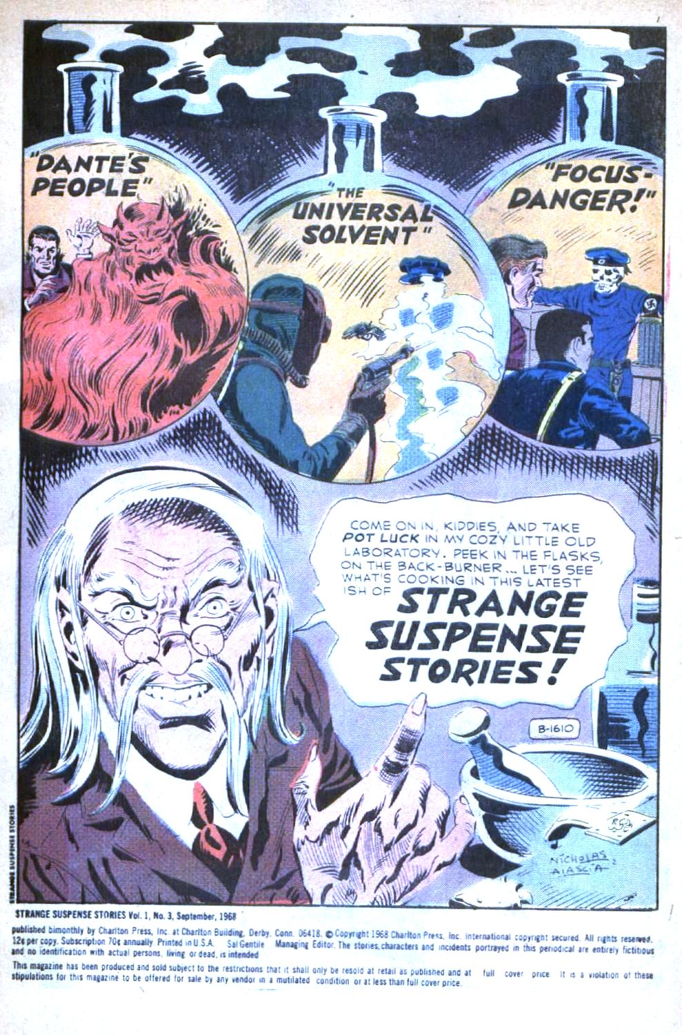 Read online Strange Suspense Stories (1967) comic -  Issue #3 - 3