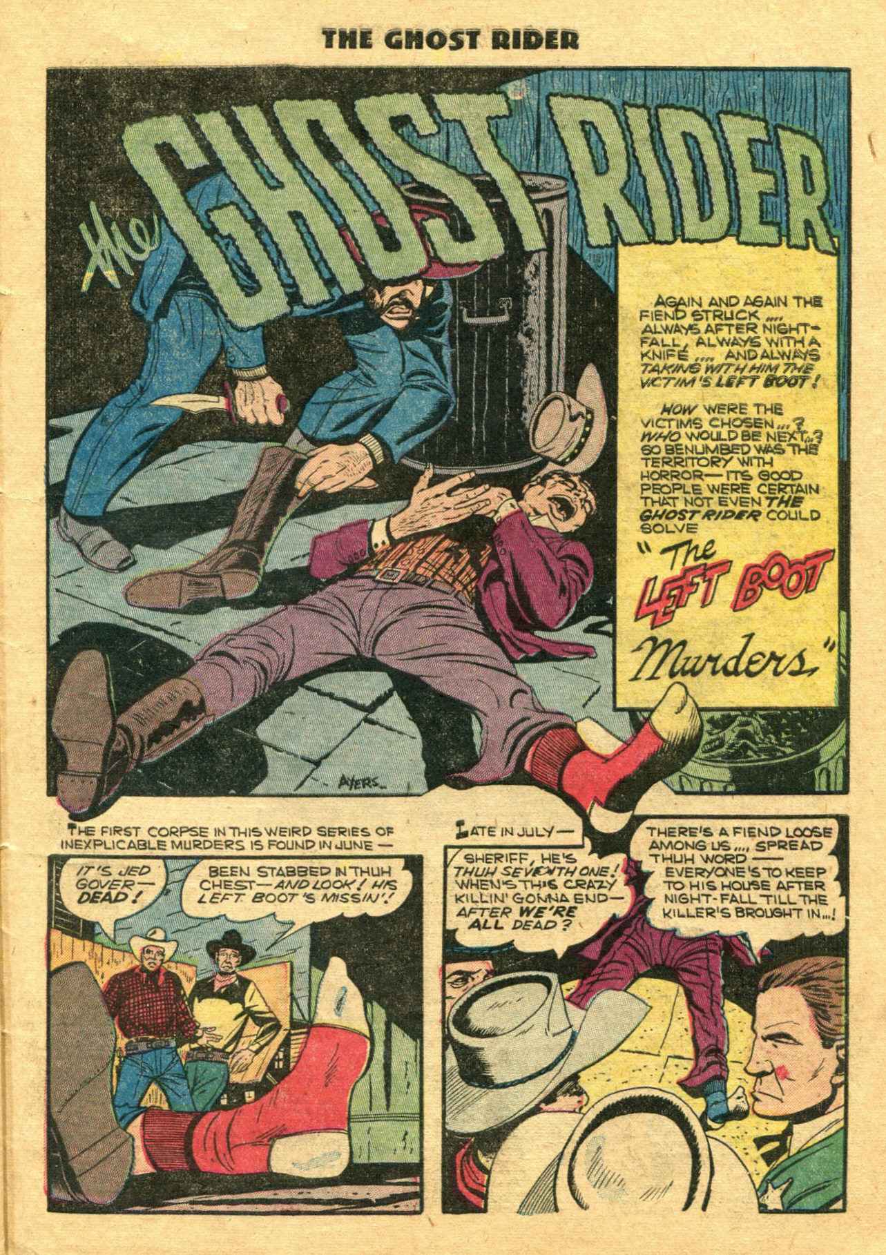 Read online The Ghost Rider (1950) comic -  Issue #9 - 28