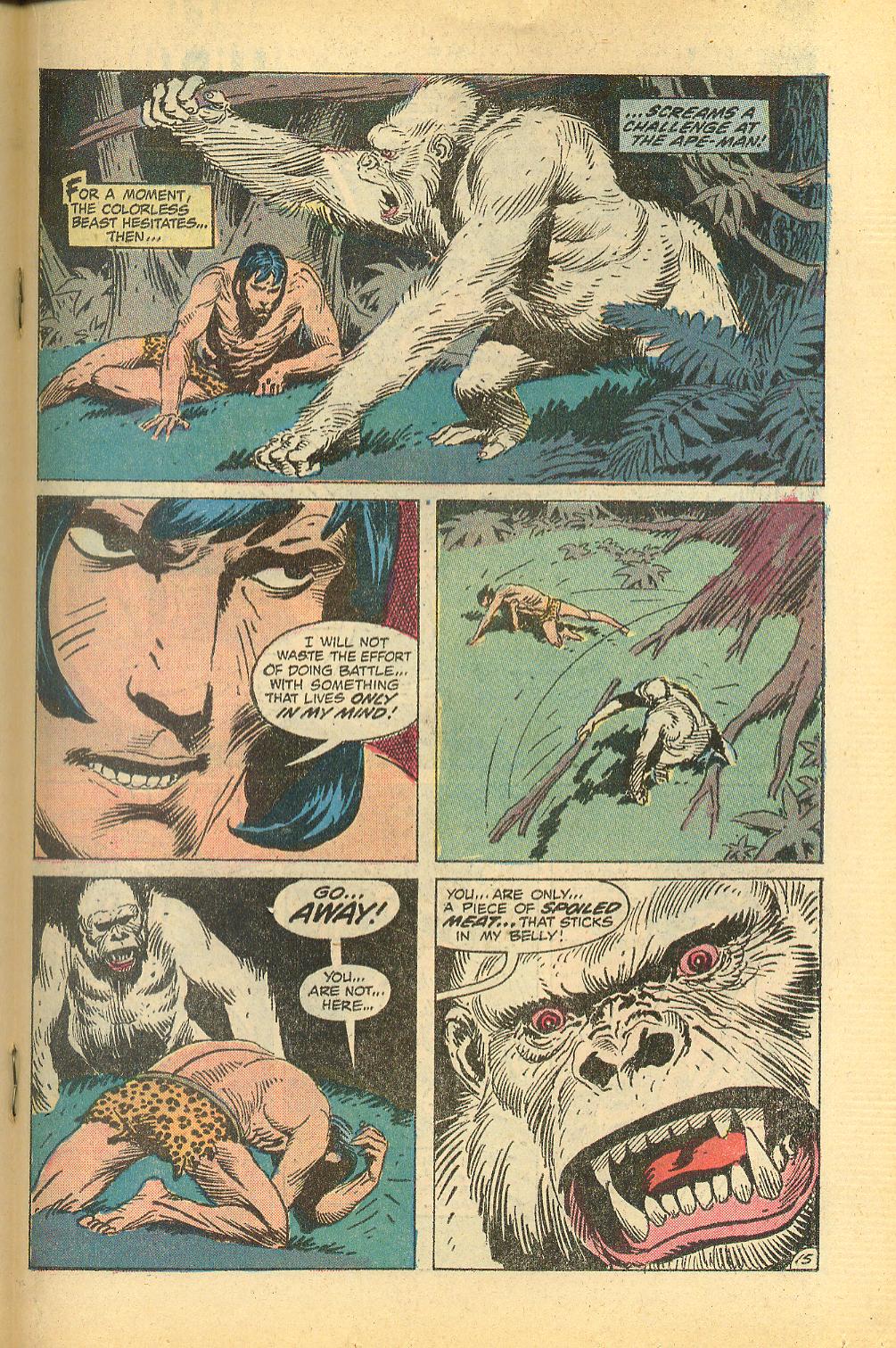 Read online Tarzan (1972) comic -  Issue #214 - 19