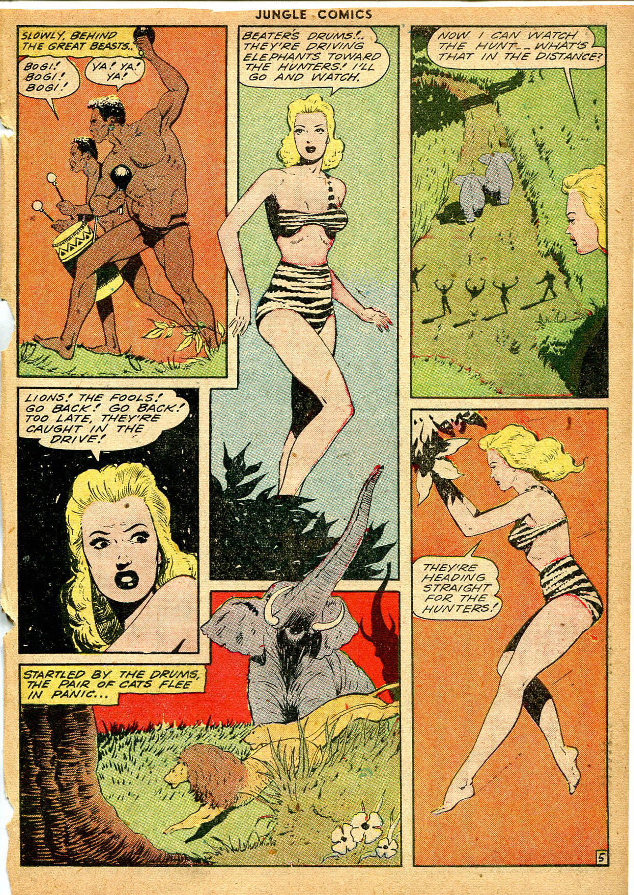 Read online Jungle Comics comic -  Issue #52 - 47