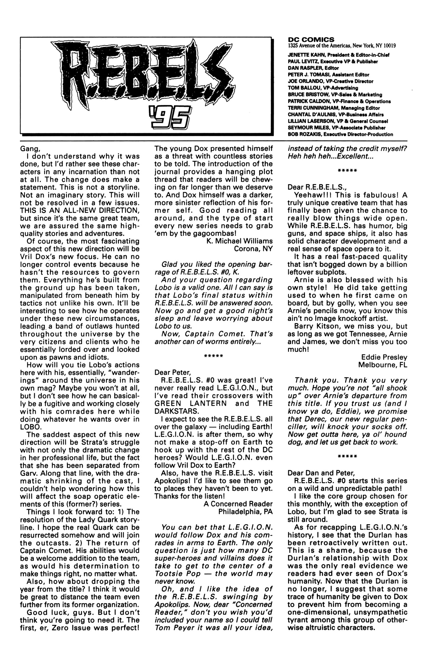 Read online R.E.B.E.L.S. '94 comic -  Issue #3 - 26
