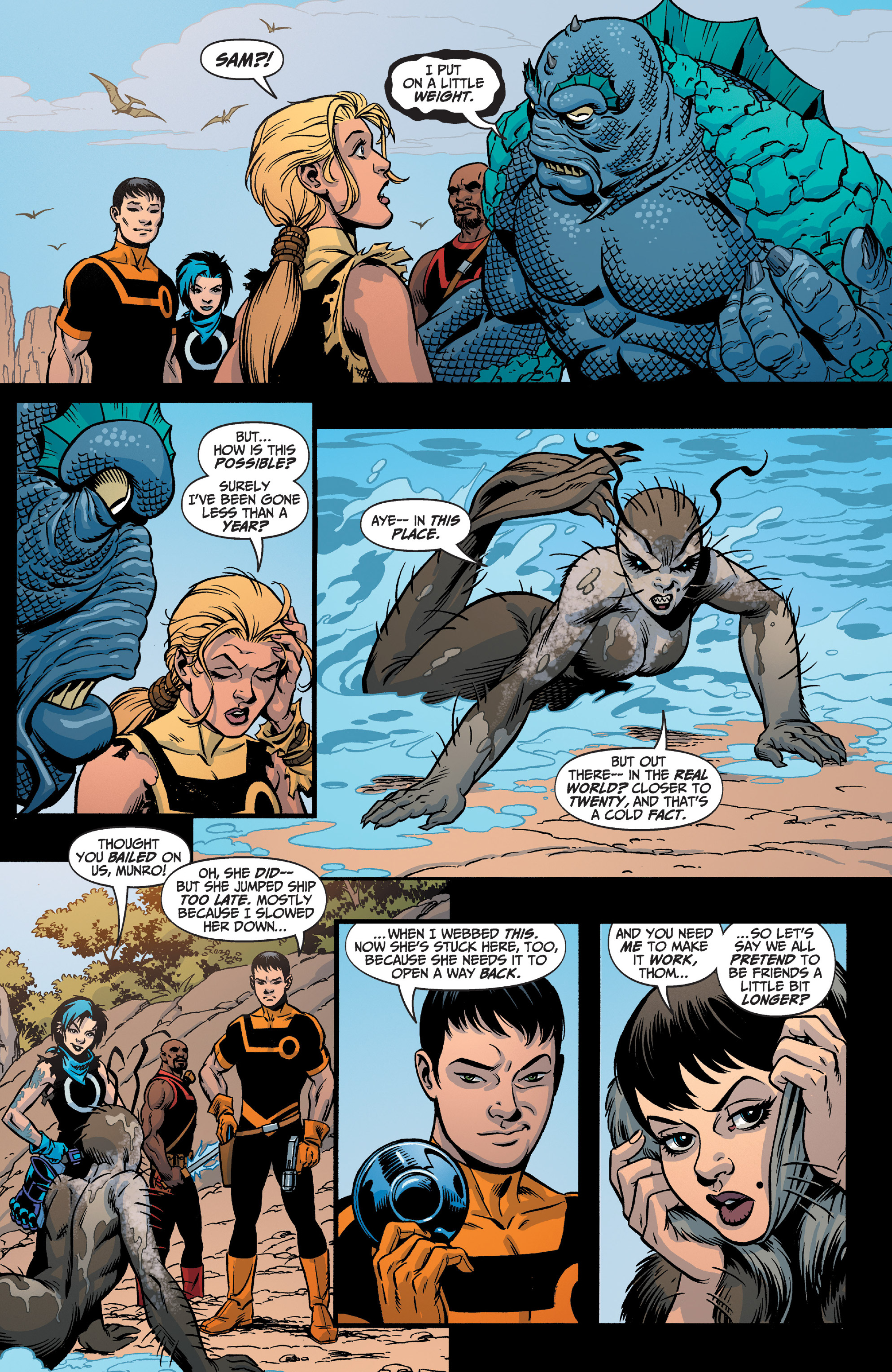 Read online Section Zero (2019) comic -  Issue #6 - 8