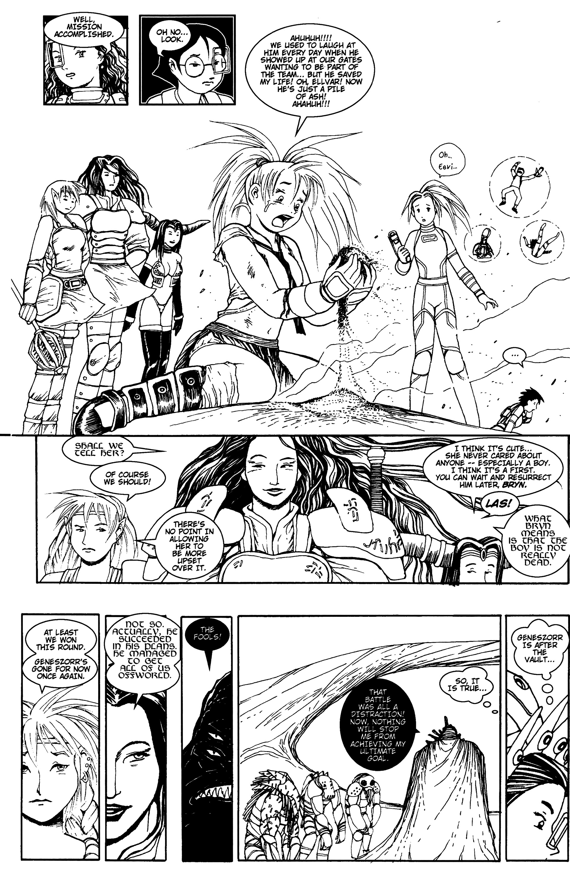 Read online Battle Girlz comic -  Issue #5 - 26