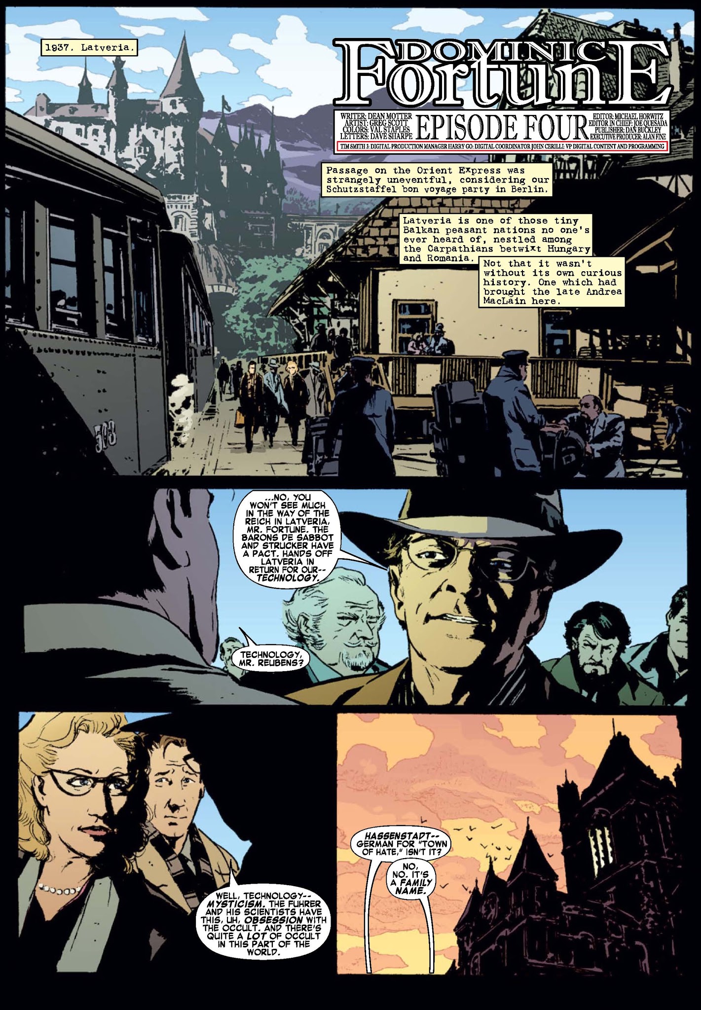 Read online Astonishing Tales: Dominic Fortune comic -  Issue #4 - 2