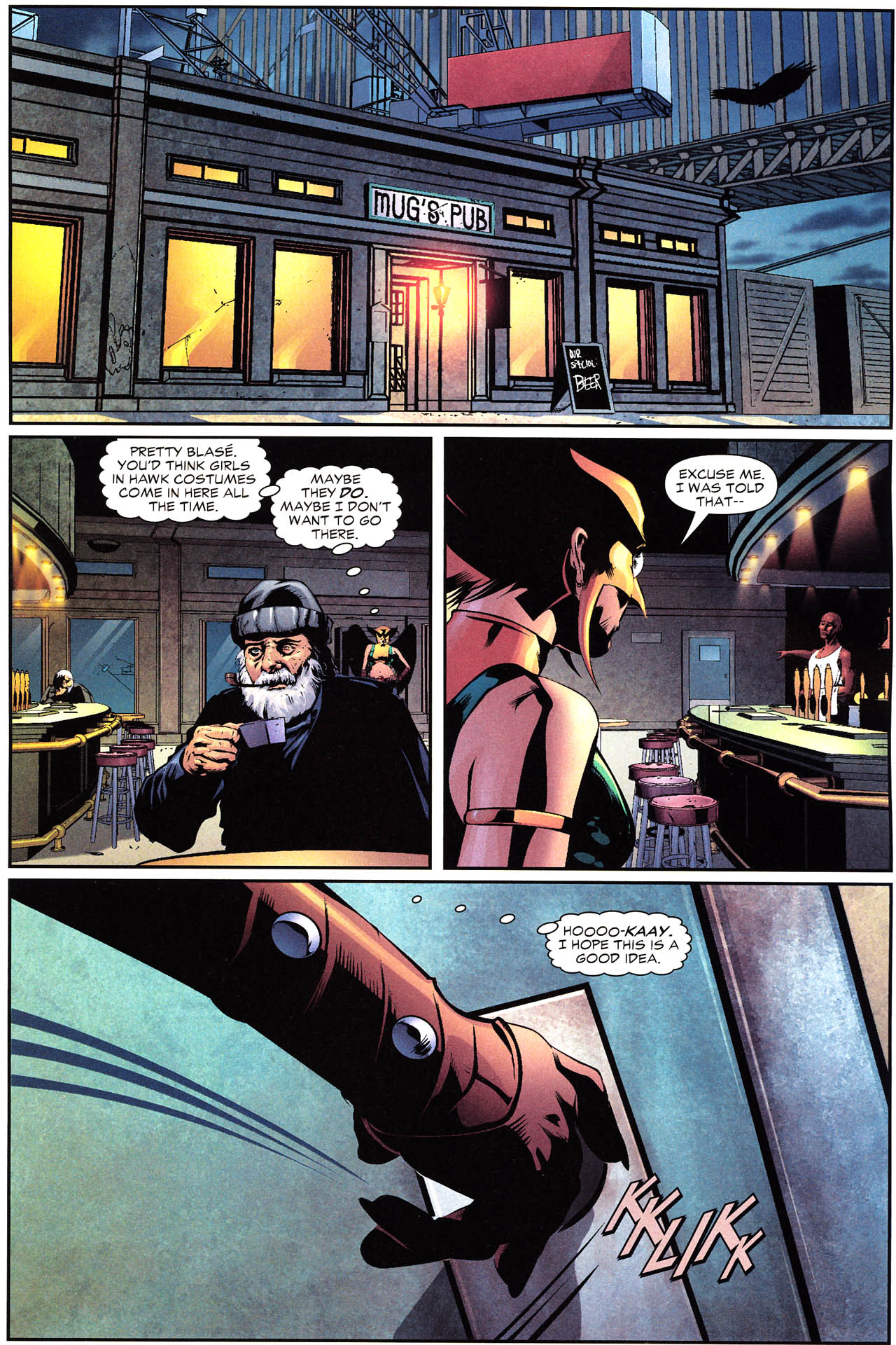 Read online Hawkgirl comic -  Issue #64 - 16