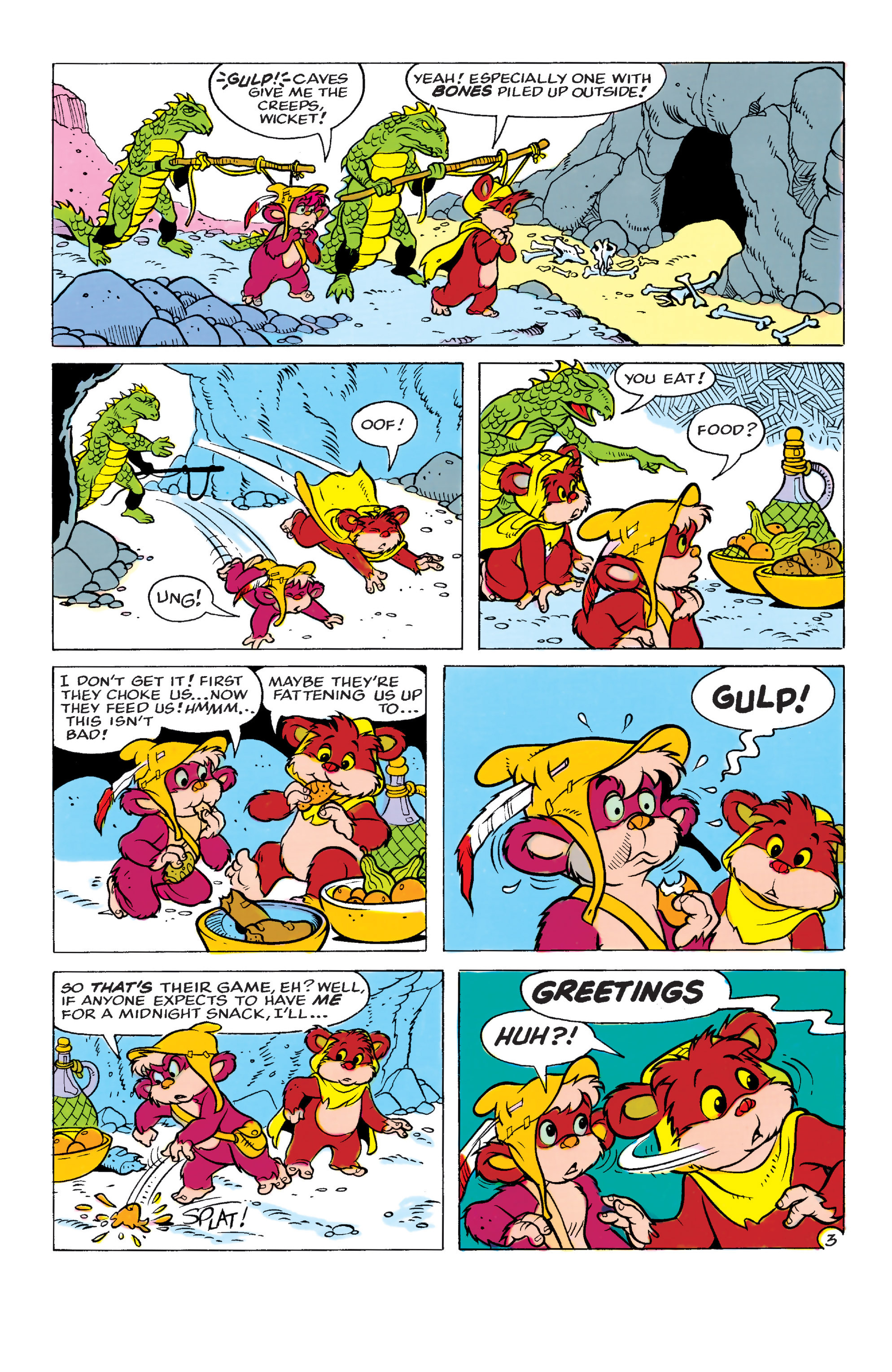 Read online Ewoks comic -  Issue #4 - 4