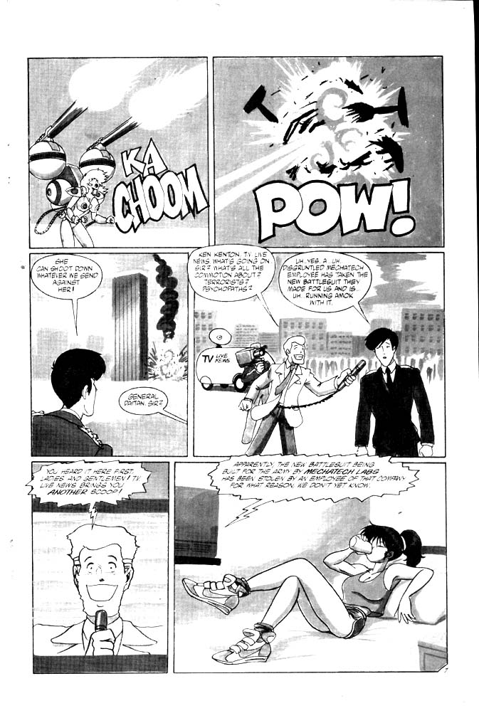Read online Metal Bikini (1990) comic -  Issue #6 - 9