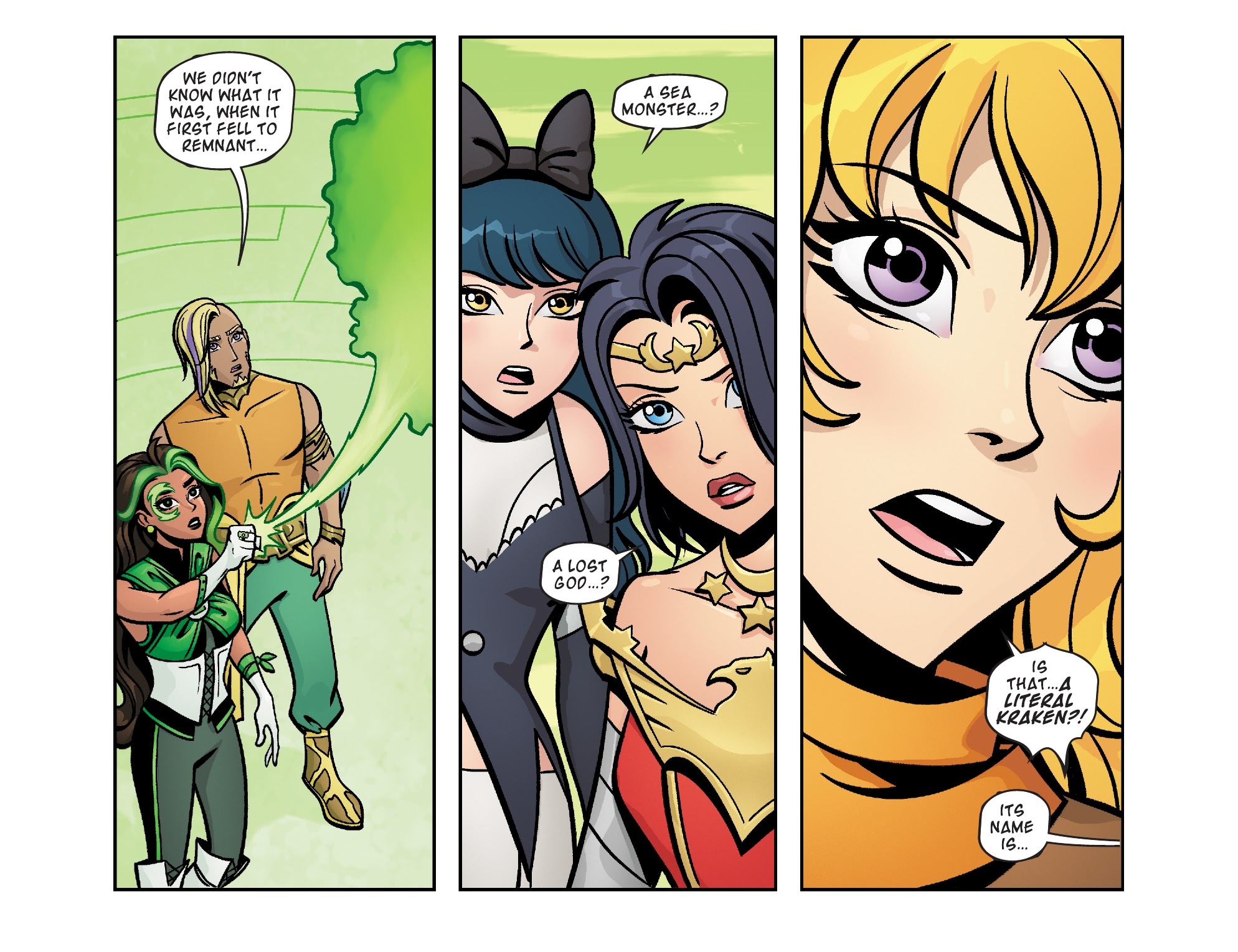 Read online RWBY/Justice League comic -  Issue #9 - 22