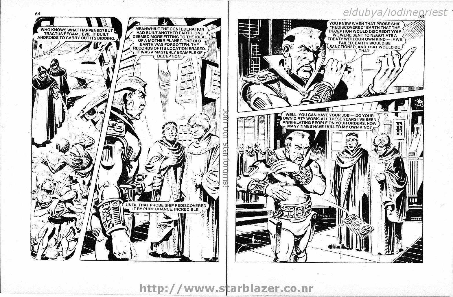 Read online Starblazer comic -  Issue #169 - 34