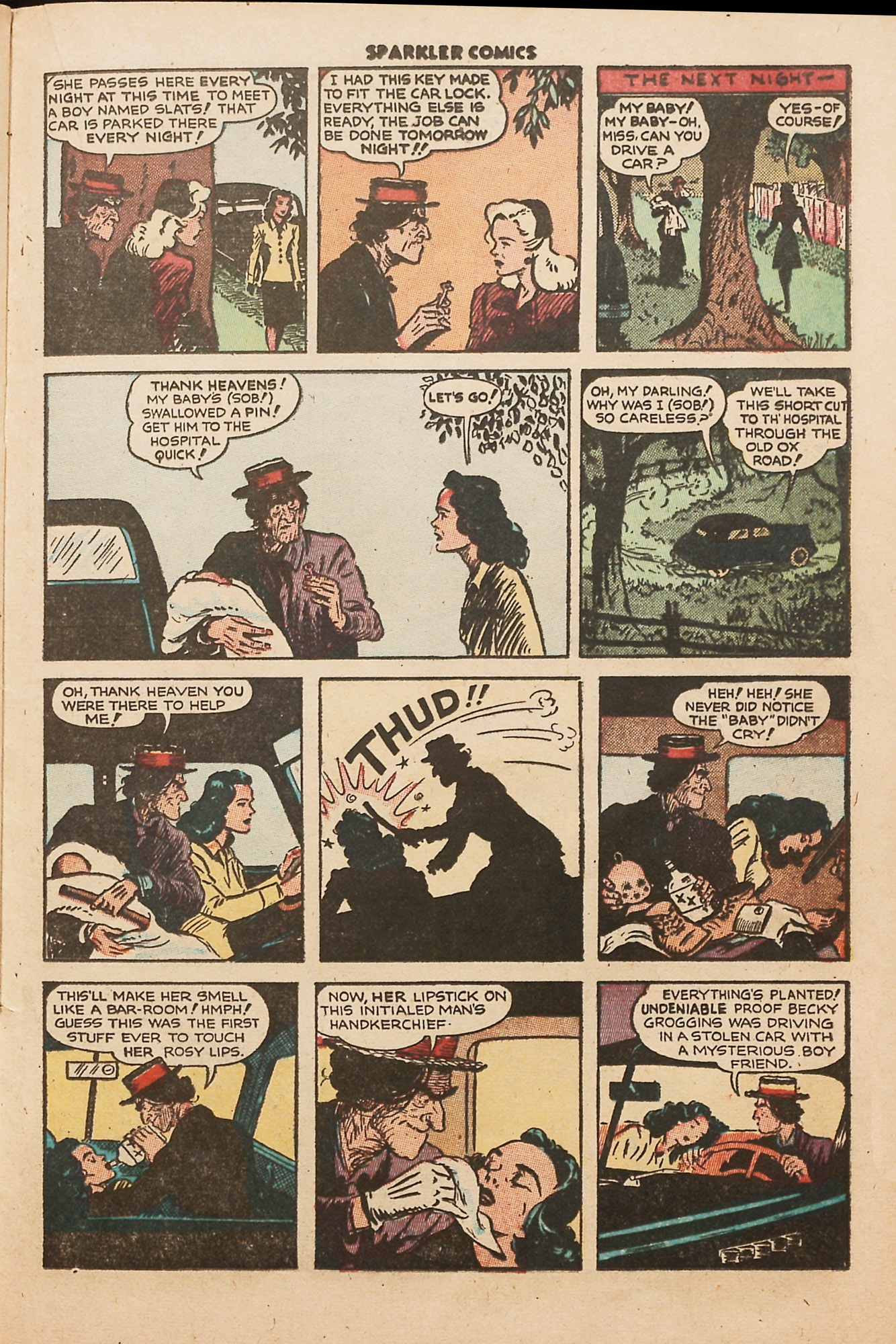 Read online Sparkler Comics comic -  Issue #66 - 31