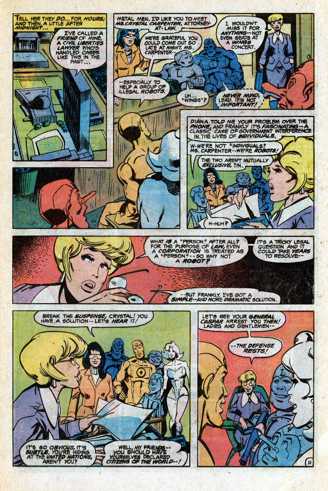 Read online Metal Men (1963) comic -  Issue #56 - 21