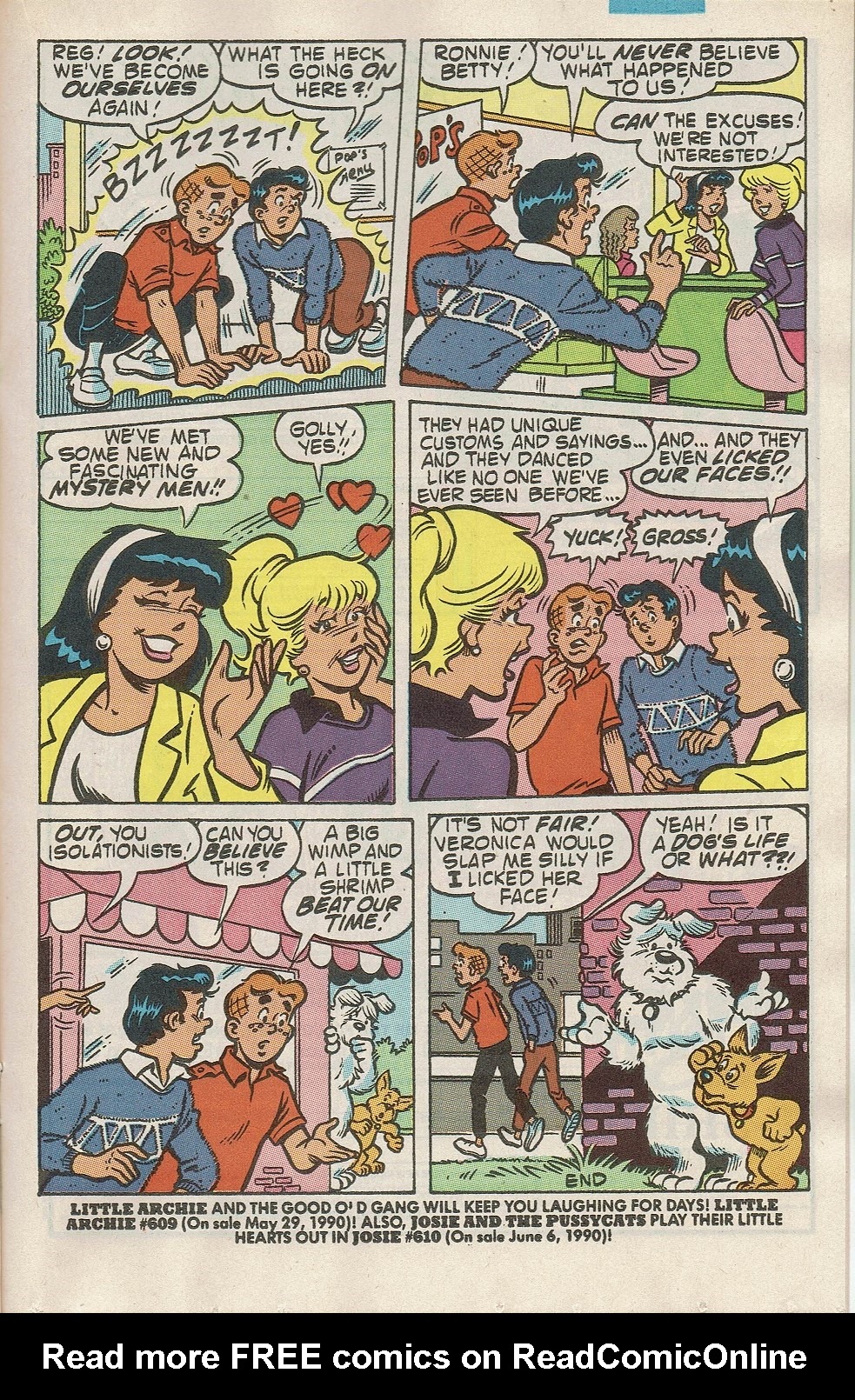 Read online Jughead's Pal Hot Dog comic -  Issue #4 - 17