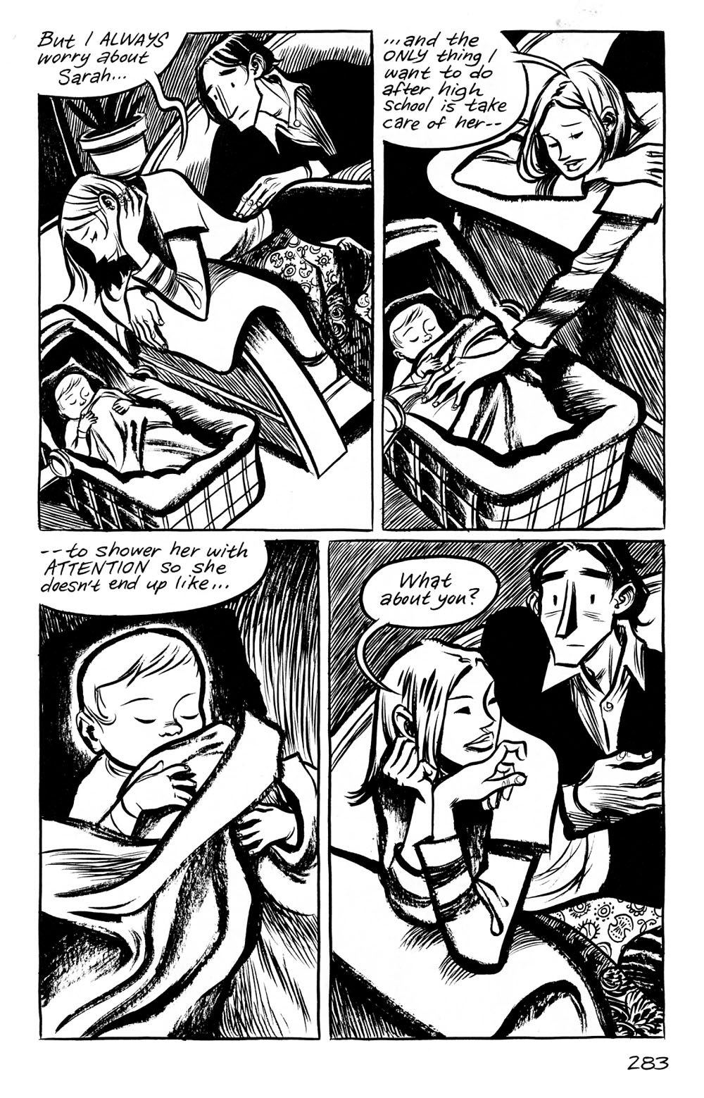 Read online Blankets comic -  Issue #2 - 59