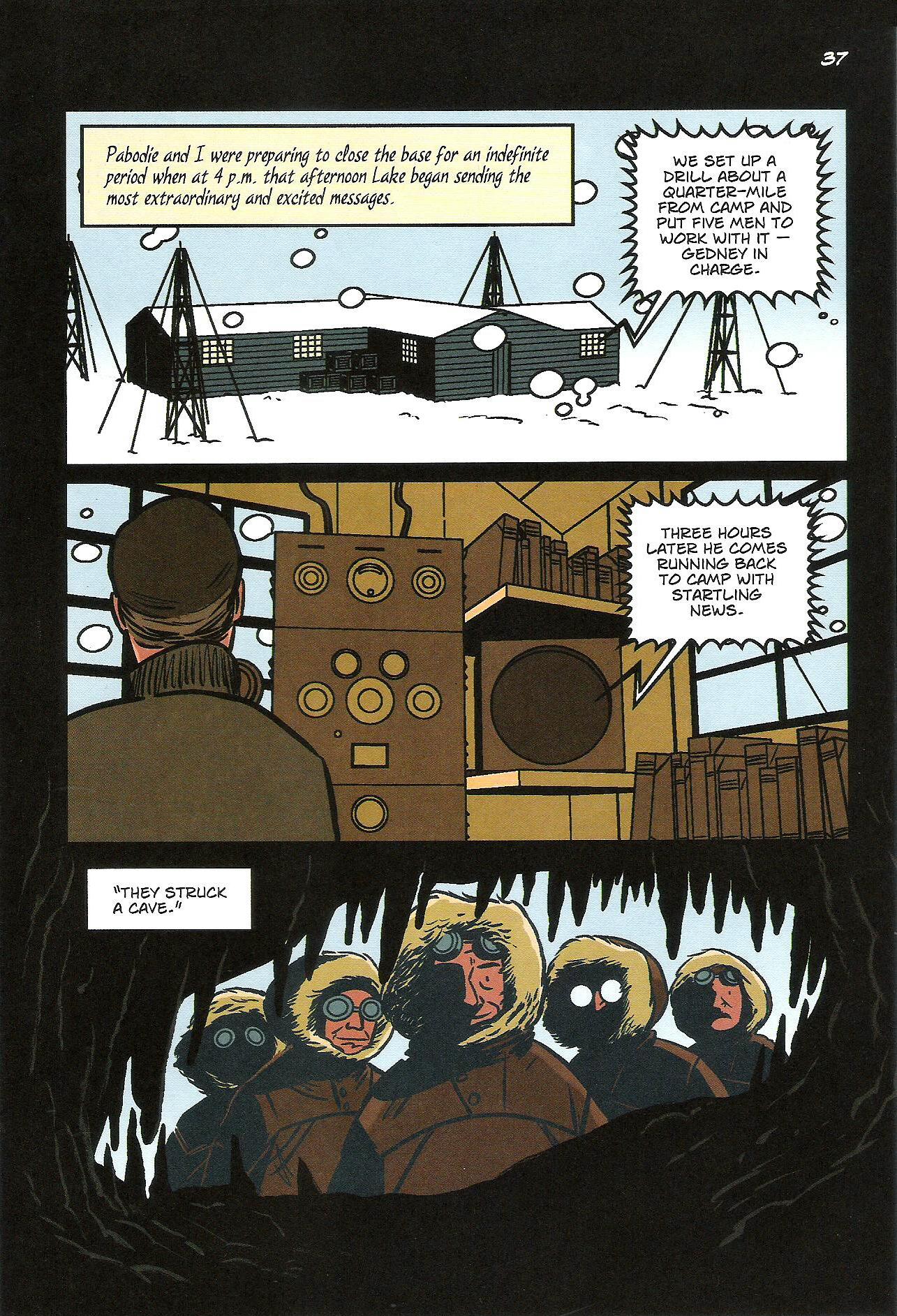 Read online At the Mountains of Madness comic -  Issue # Full - 34
