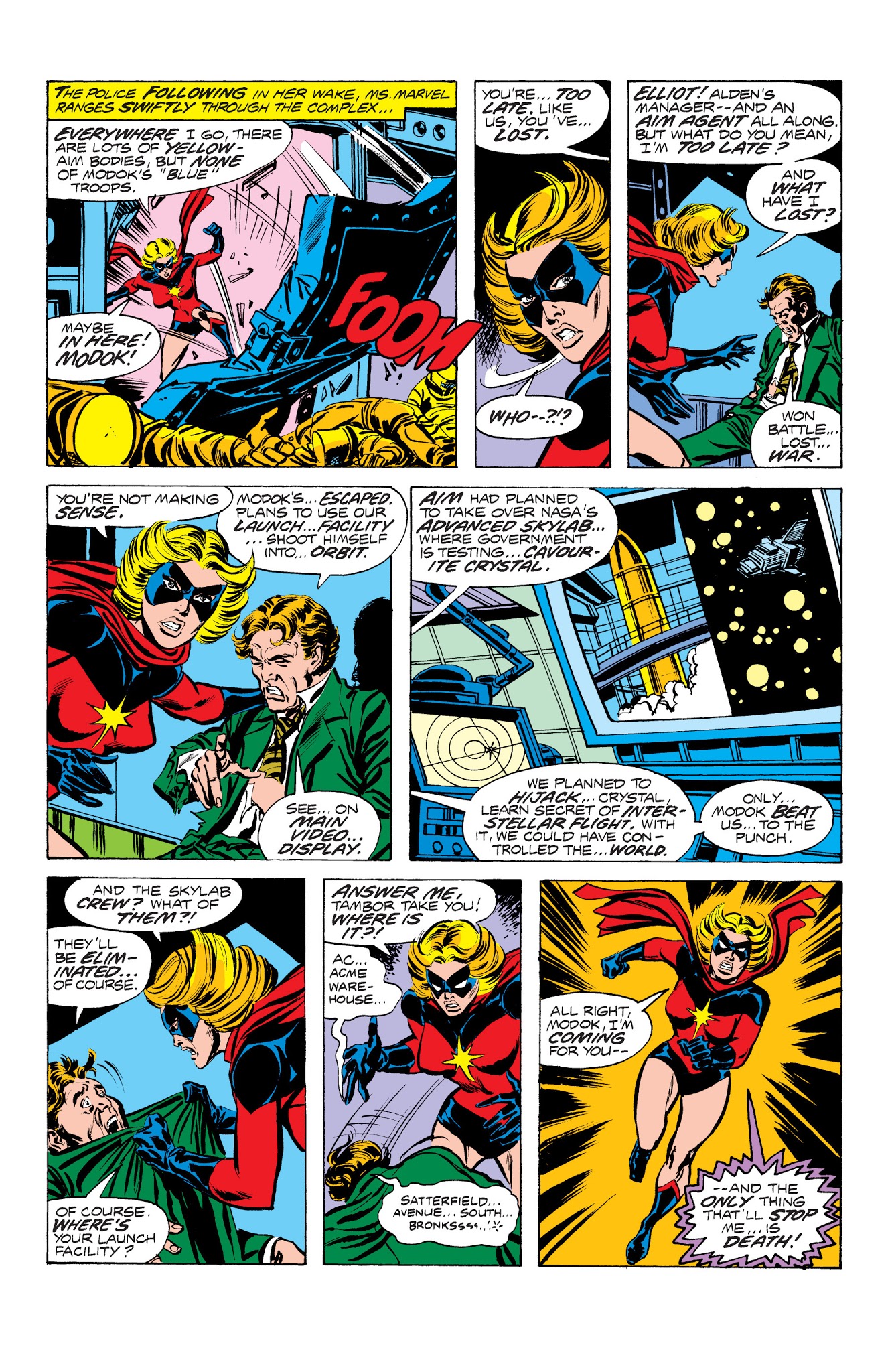 Read online Marvel Masterworks: Ms. Marvel comic -  Issue # TPB 1 - 178