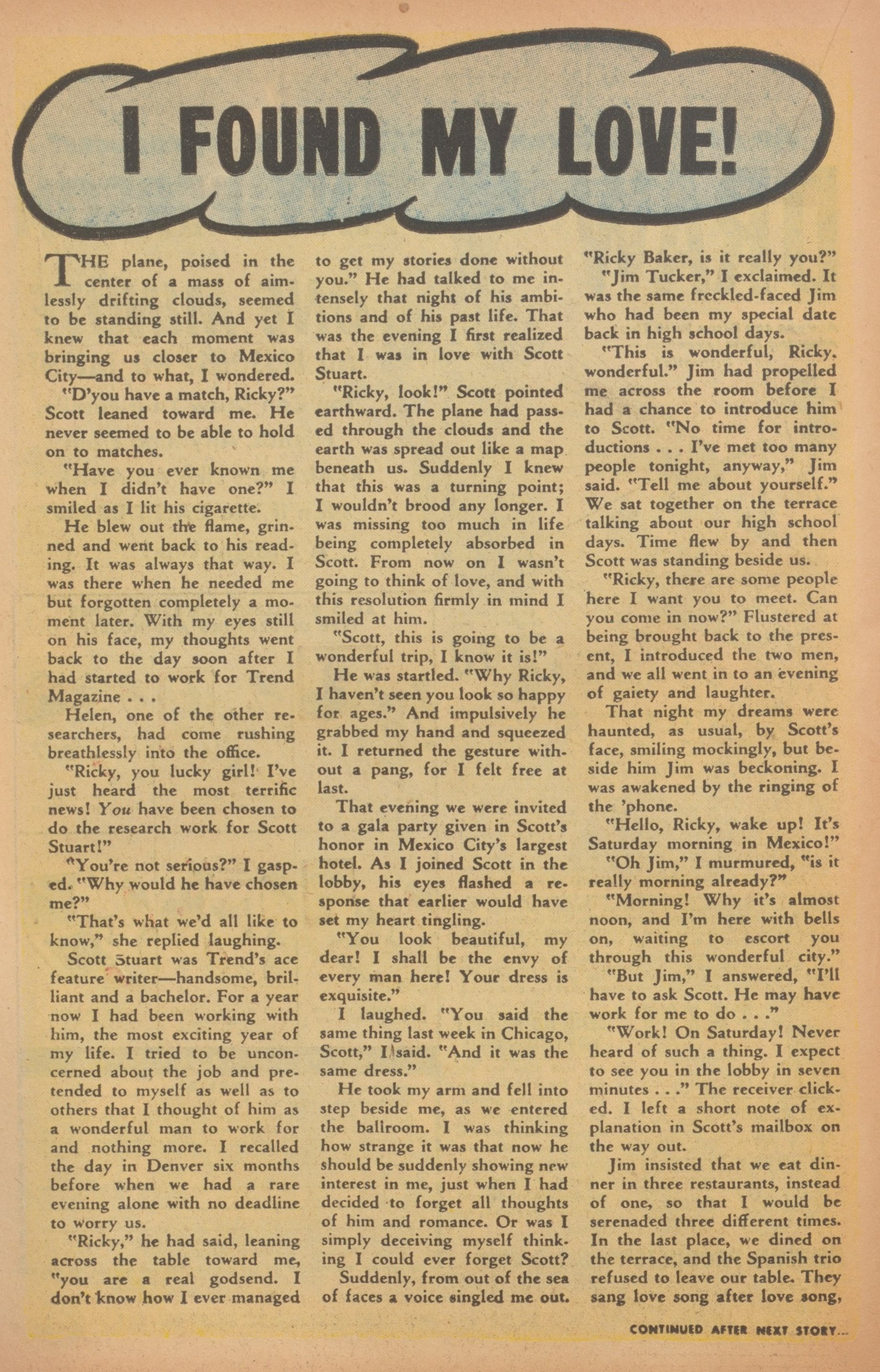 Read online Love Romances comic -  Issue #45 - 18