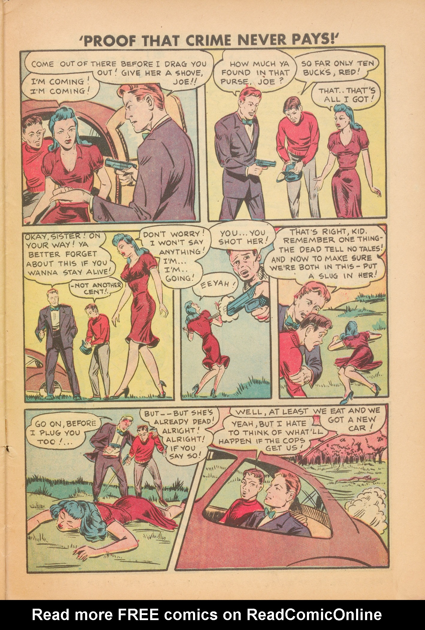 Read online Murder Incorporated (1948) comic -  Issue #5 - 29