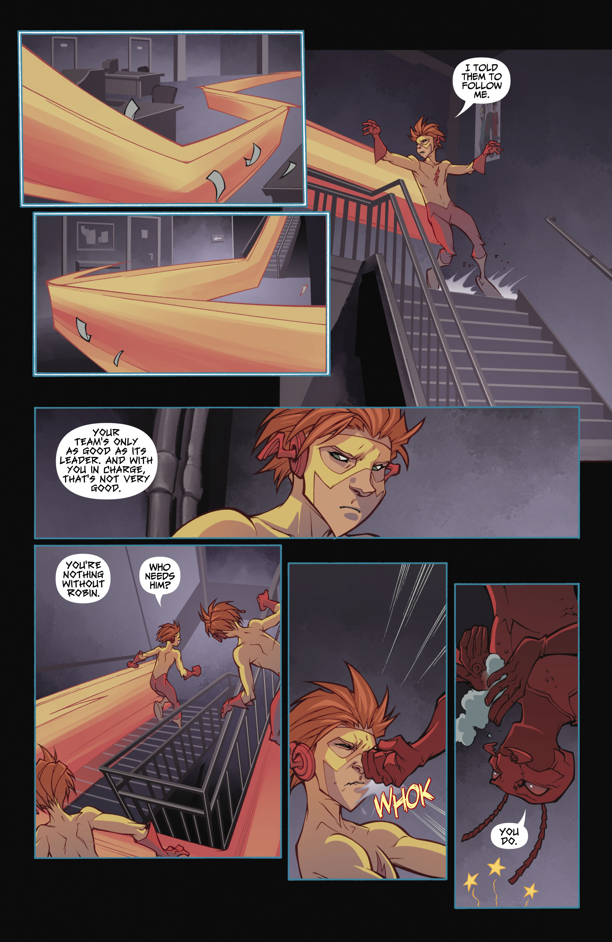 Read online Teen Titans: Year One comic -  Issue #4 - 18