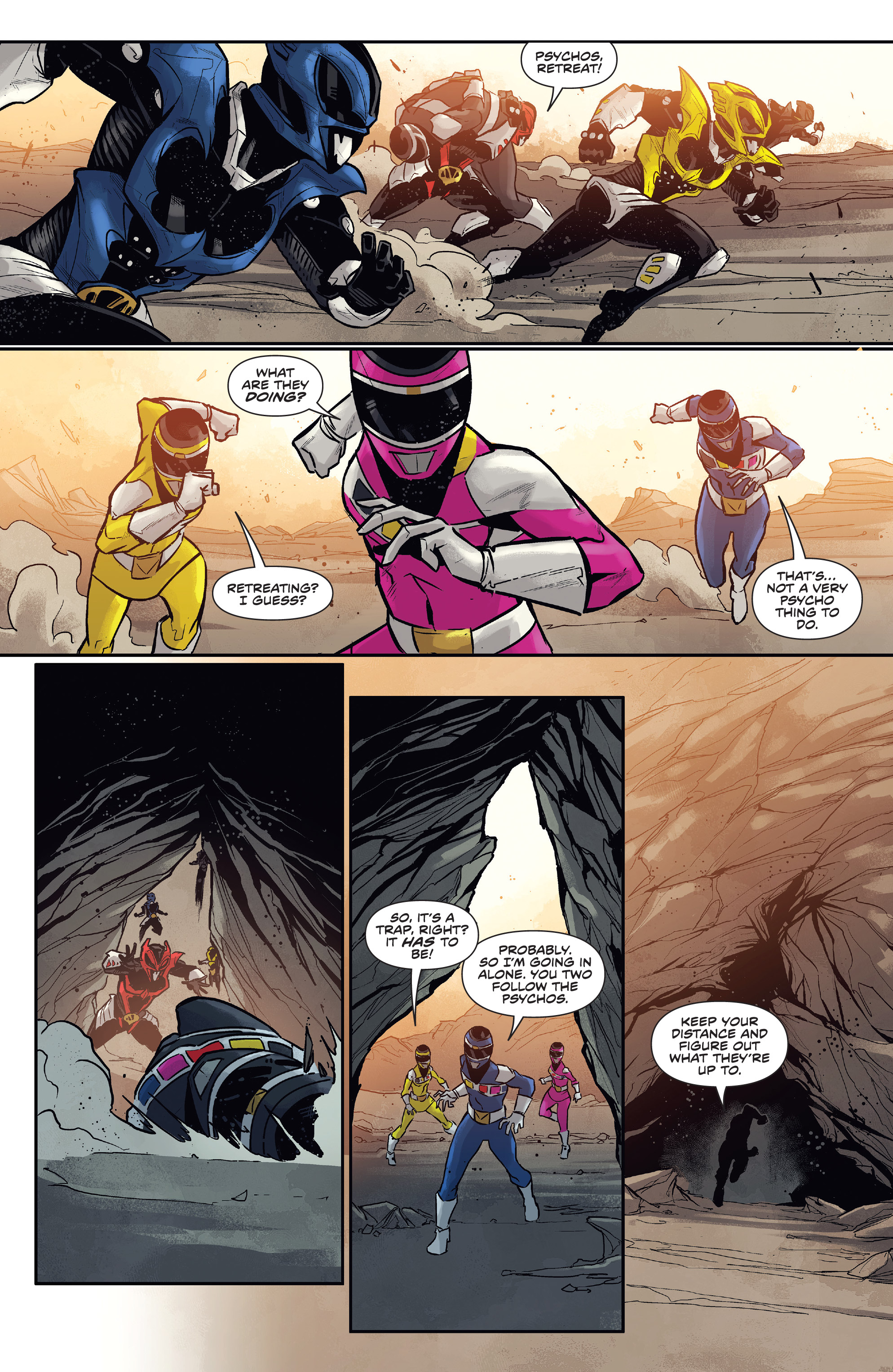 Read online Saban's Power Rangers: The Psycho Path comic -  Issue # TPB - 75