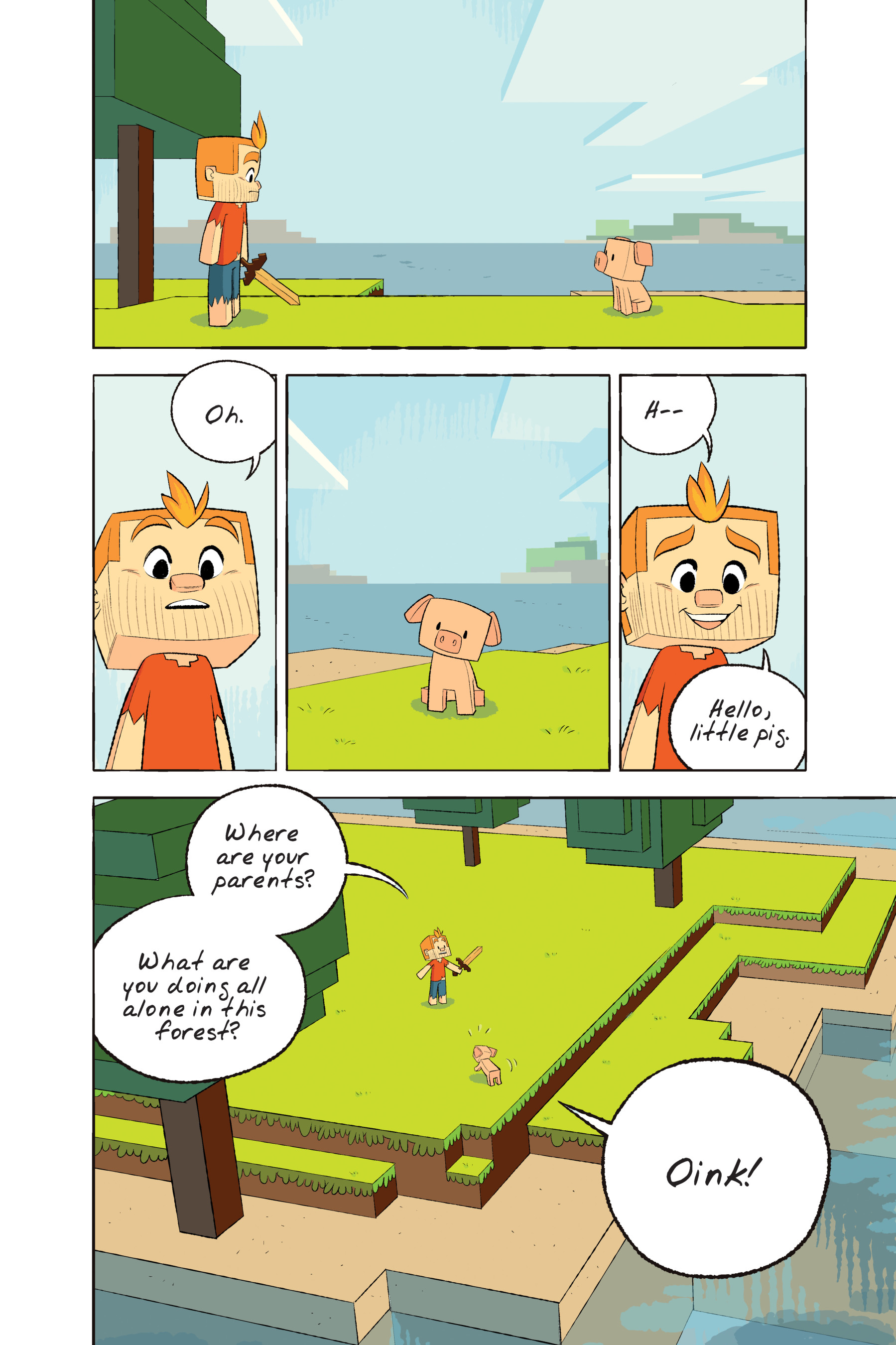 Read online Minecraft: Stories From the Overworld comic -  Issue # TPB - 60