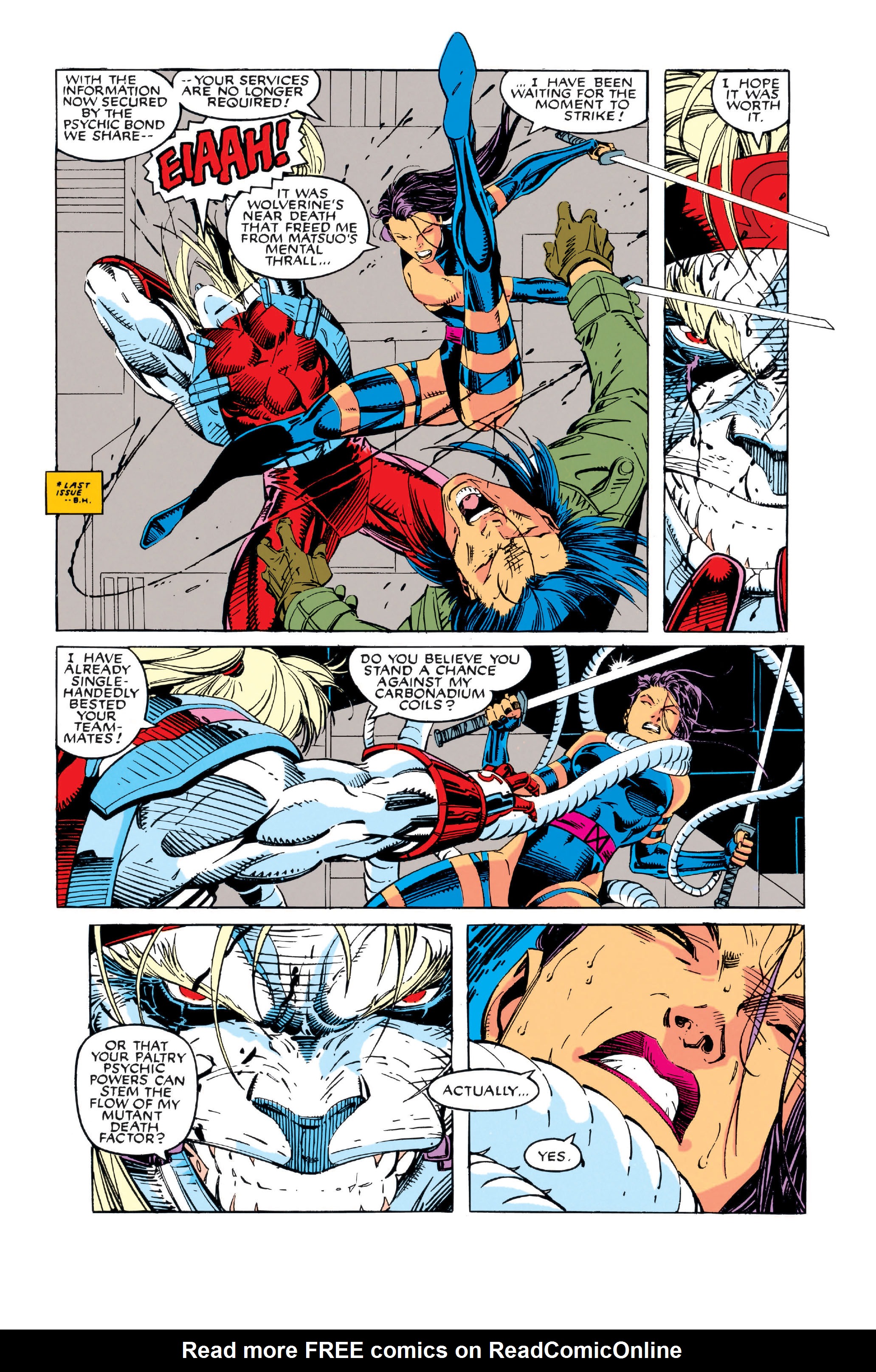 Read online X-Men (1991) comic -  Issue #7 - 9