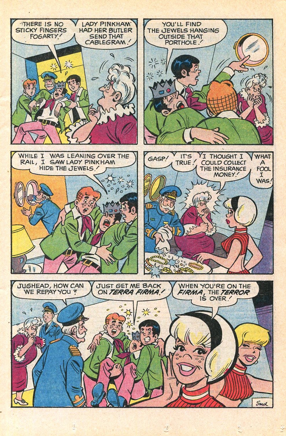 Read online Archie's TV Laugh-Out comic -  Issue #11 - 11