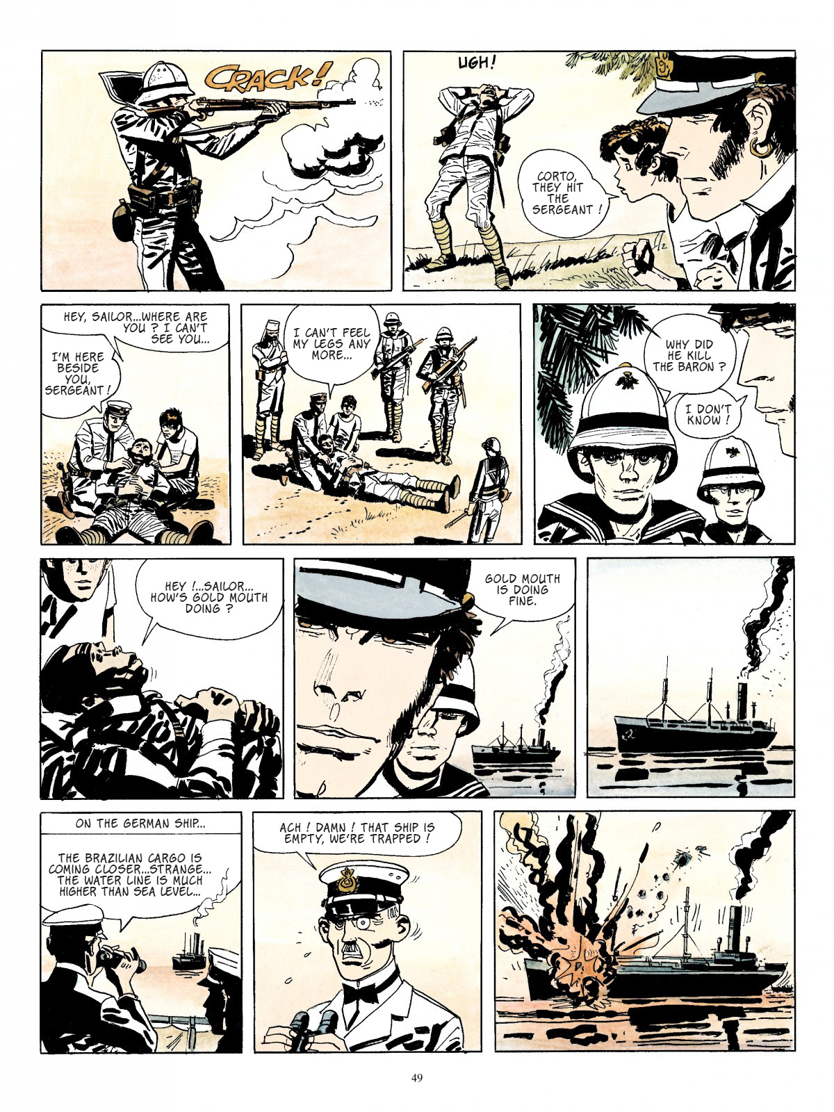 Read online Corto Maltese comic -  Issue # TPB 4 - 40