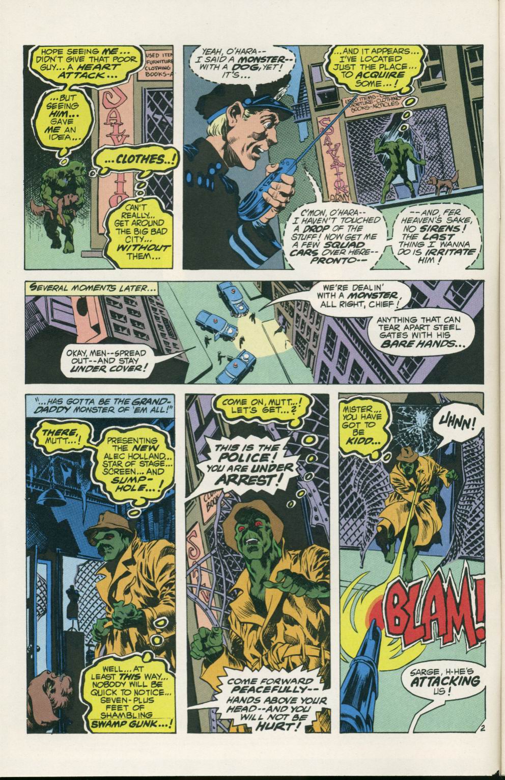 Read online Roots of the Swamp Thing comic -  Issue #4 - 4