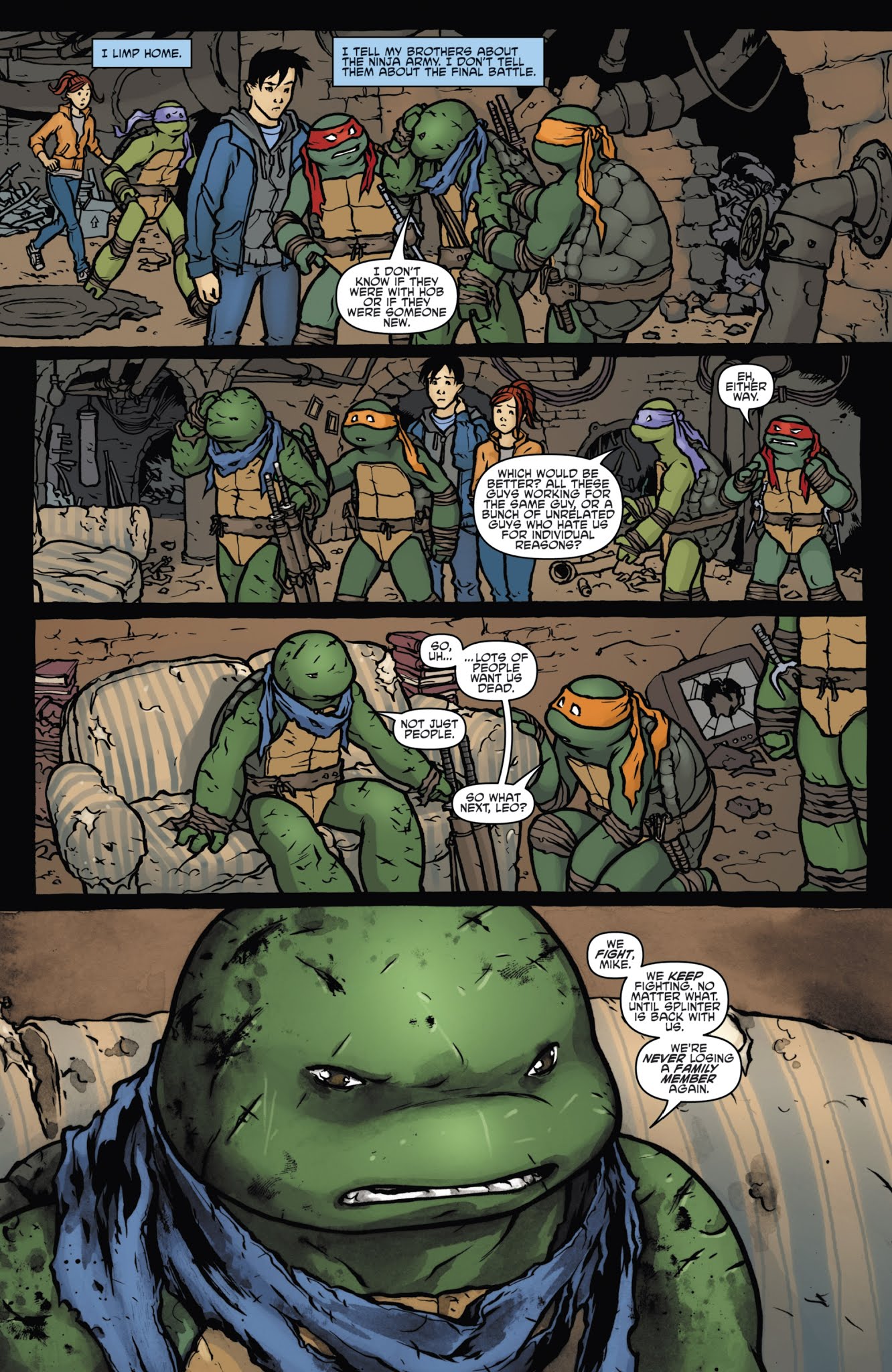 Read online Teenage Mutant Ninja Turtles: The IDW Collection comic -  Issue # TPB 1 (Part 4) - 1