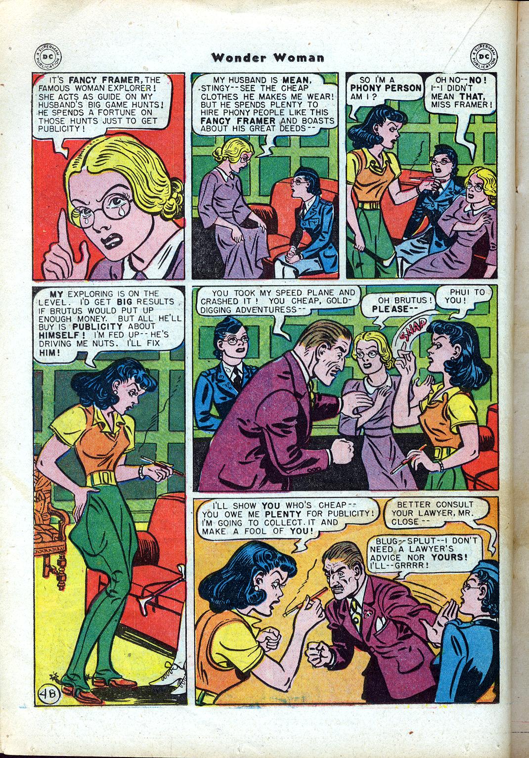 Read online Wonder Woman (1942) comic -  Issue #24 - 24