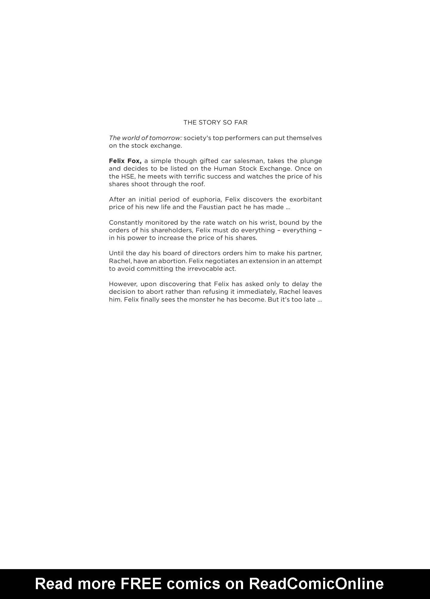 Read online HSE - Human Stock Exchange comic -  Issue #3 - 6