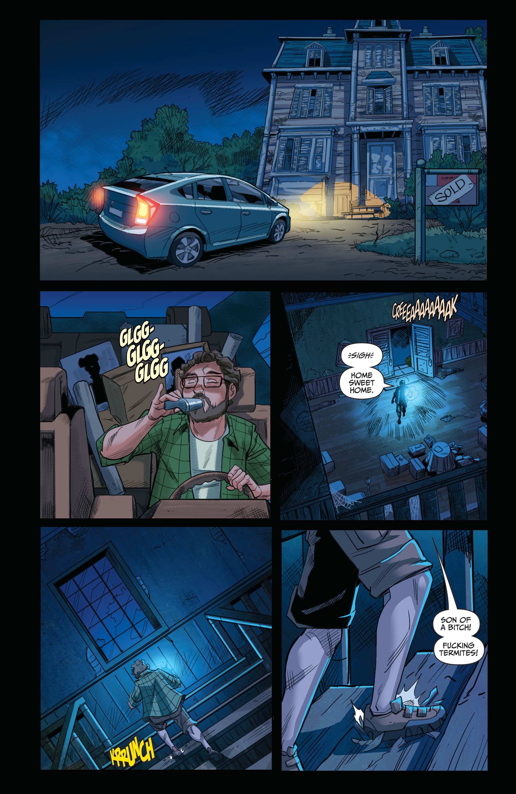 Read online Possessive comic -  Issue #1 - 9