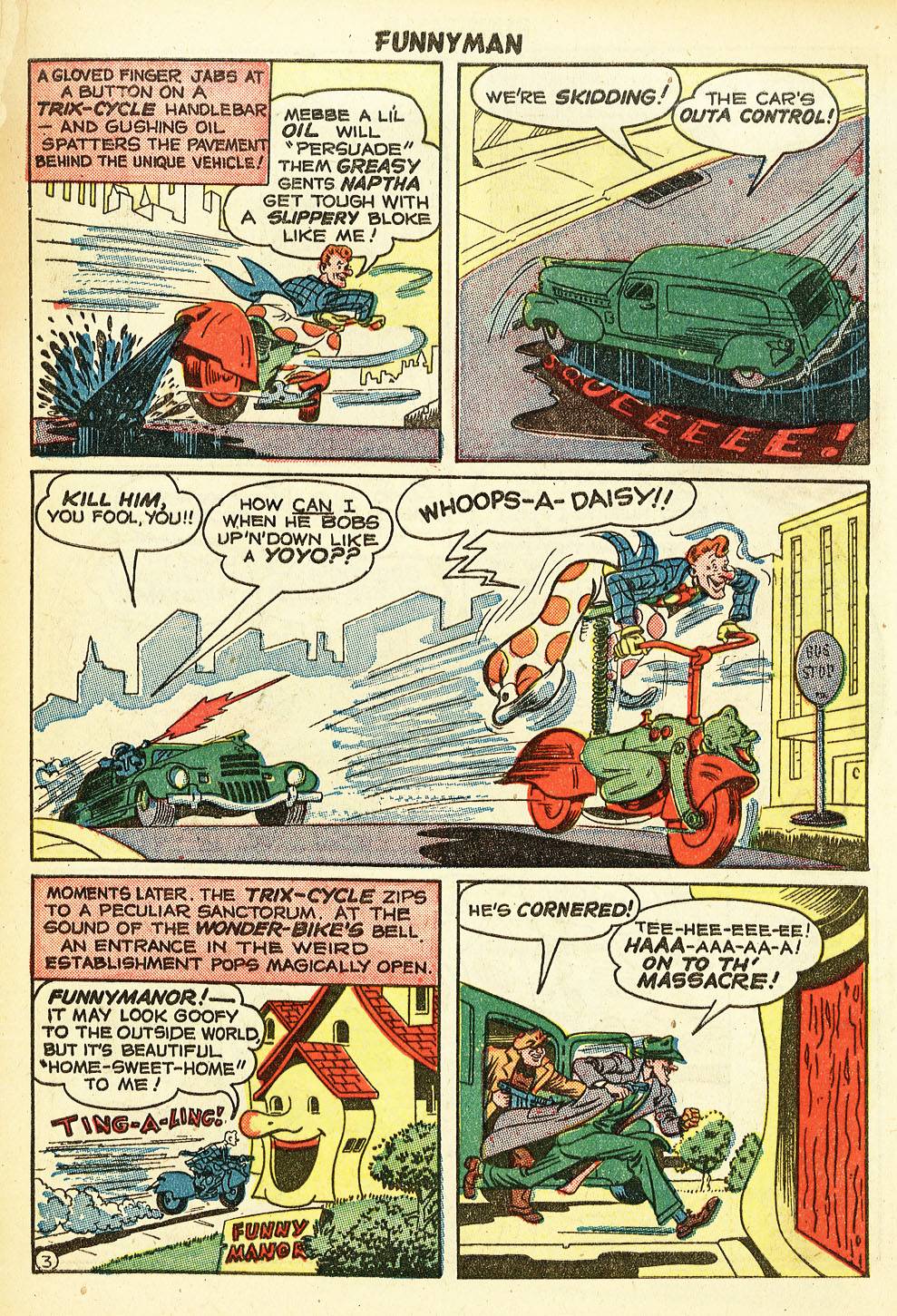 Read online Funnyman comic -  Issue #3 - 17